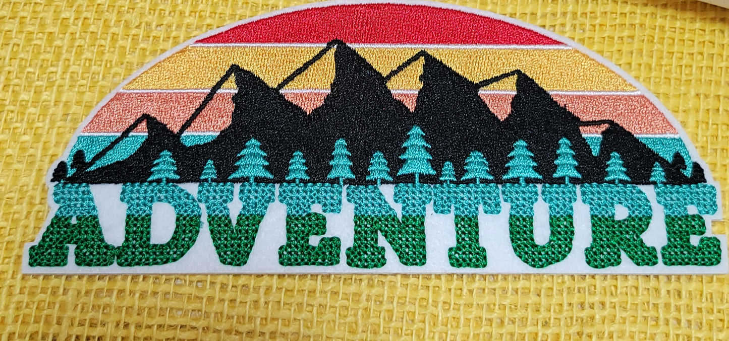 Adventure Iron On Patch applique
