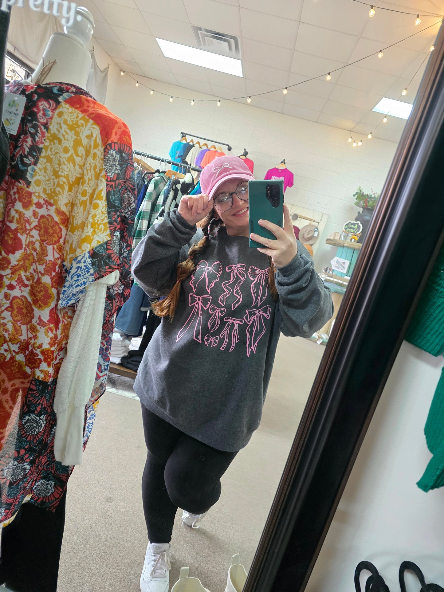 Coquette Bow Collage Crewneck Sweatshirt (WHOLESALE)