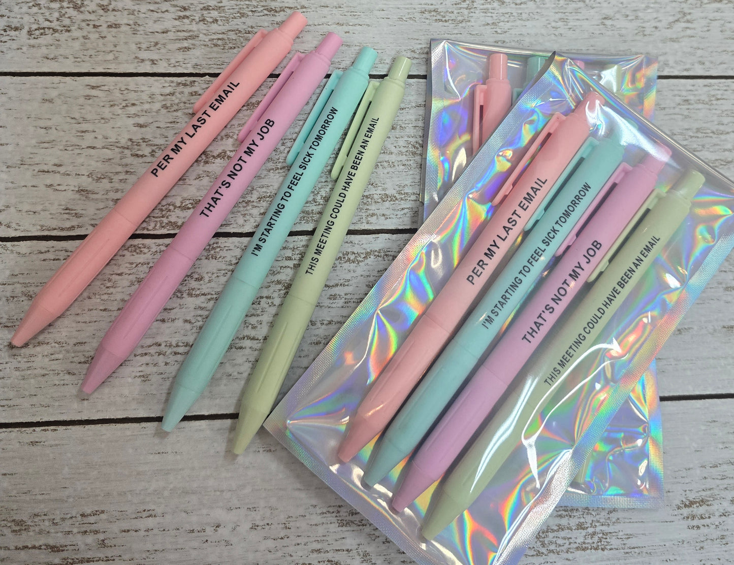Office Humor Pen Set