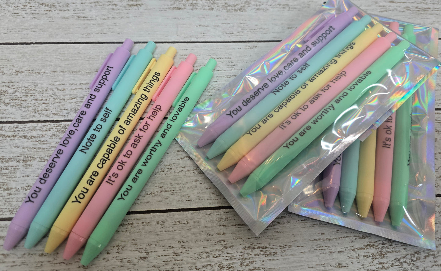 💛💙🩵Inspirational Pen Sets💛💙🩵