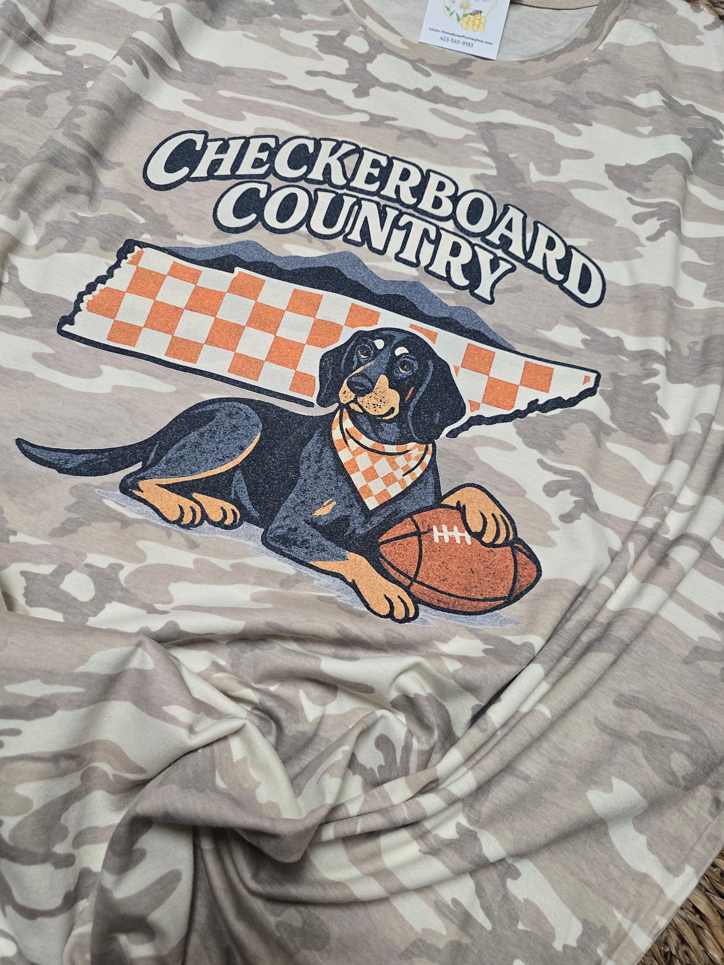 Checkerboard Country Tee (PREORDER)