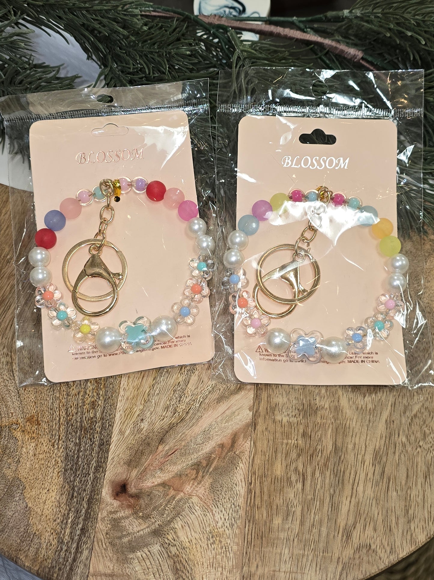 Beaded Bangle Keychain