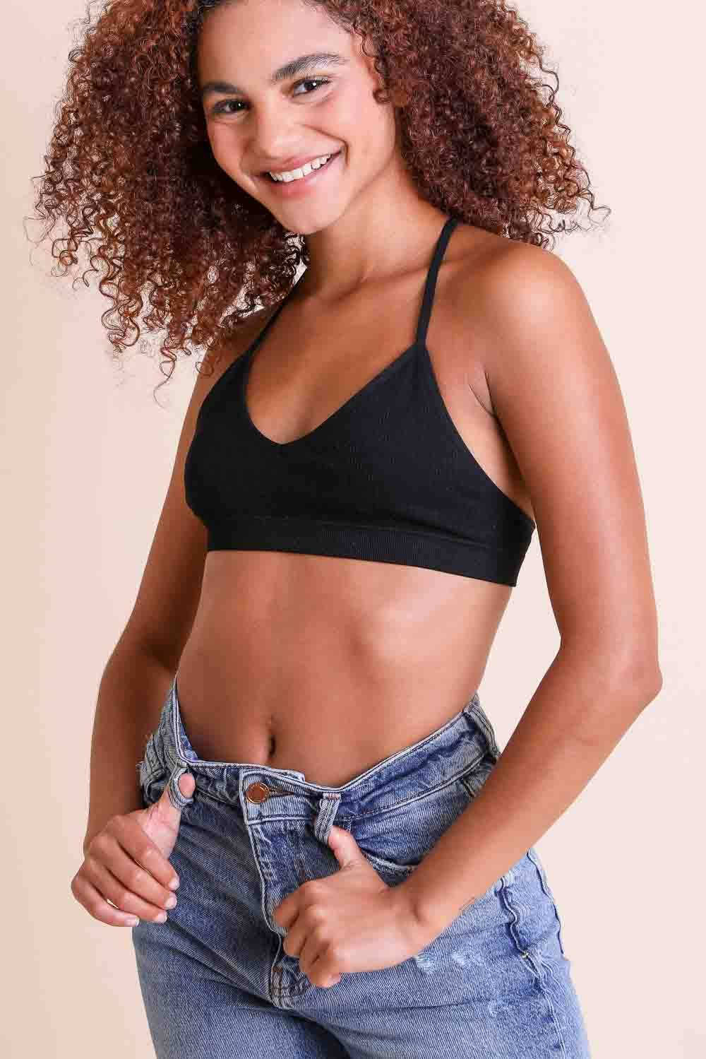 π Unique Bohemian Dream Catcher Mesh Bralette
