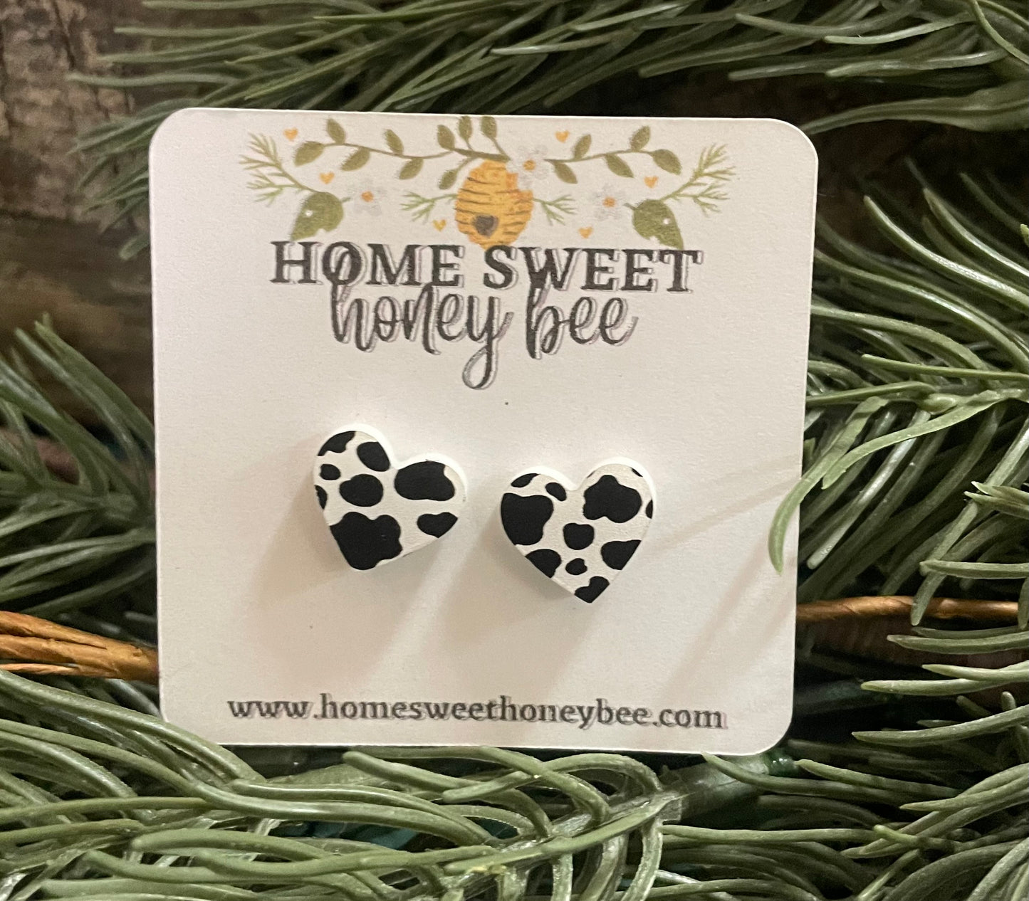 Heart Stud Earrings