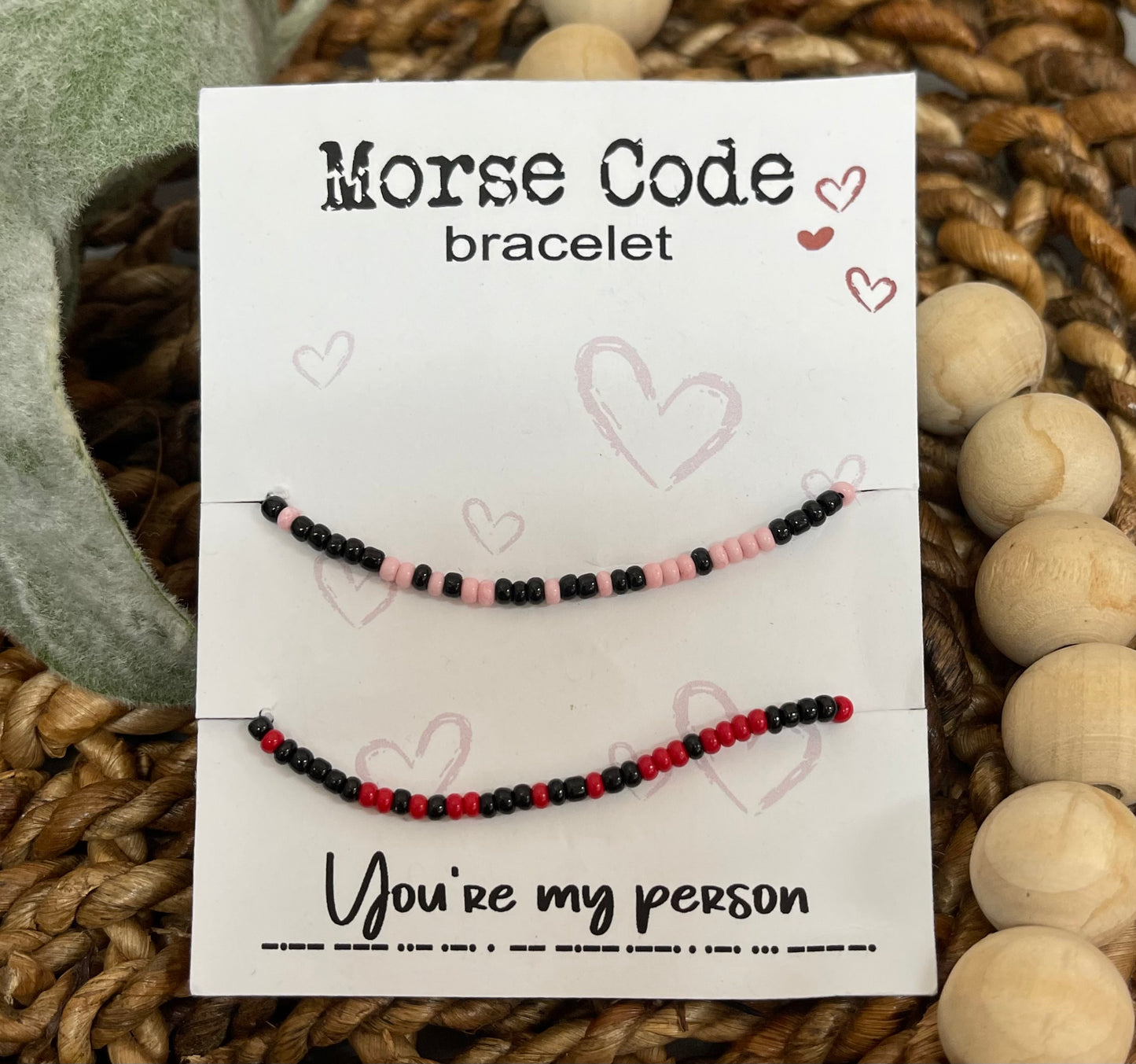 You're My Person Morse Code Bracelets