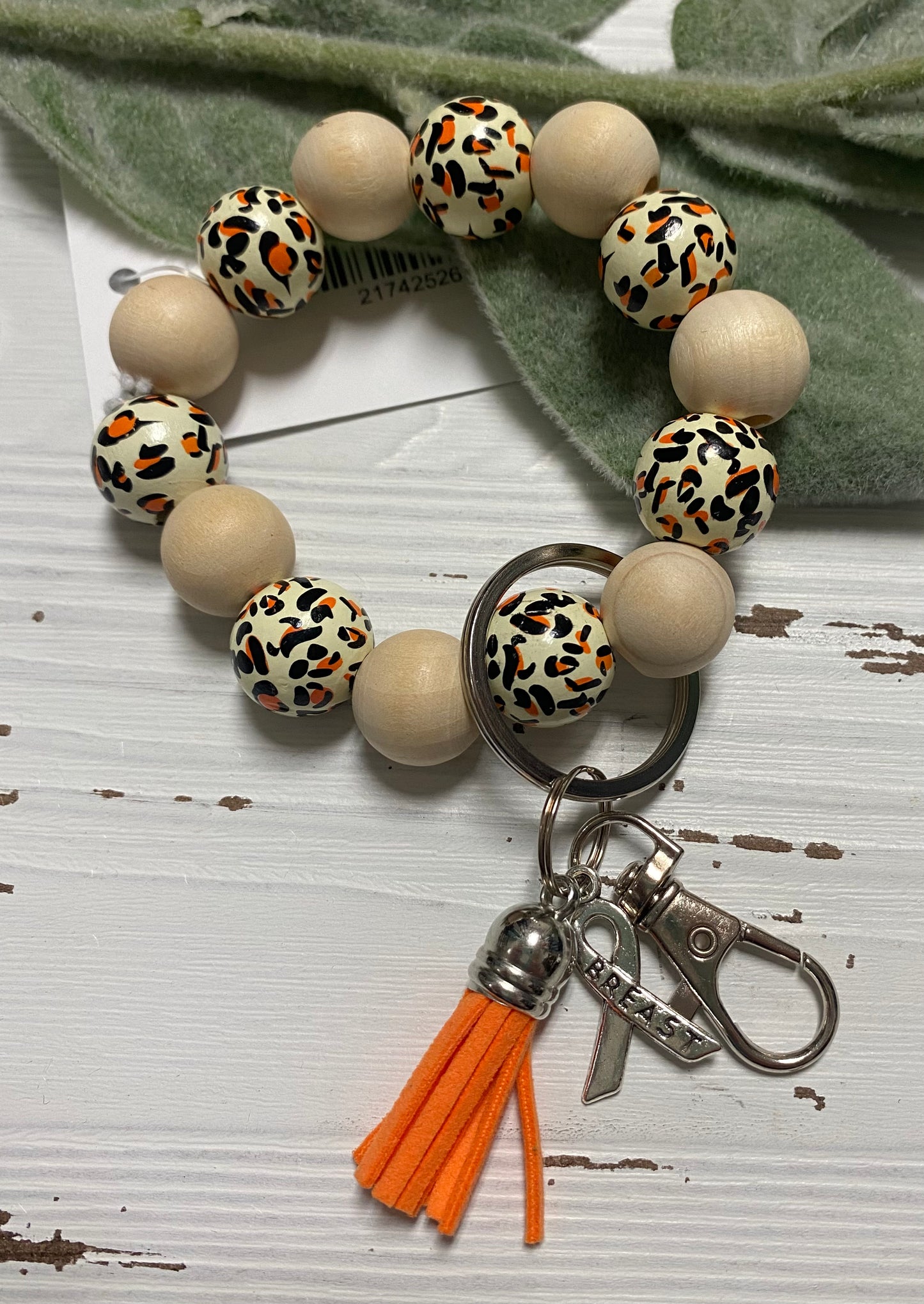 Beaded Bangle Key Holders