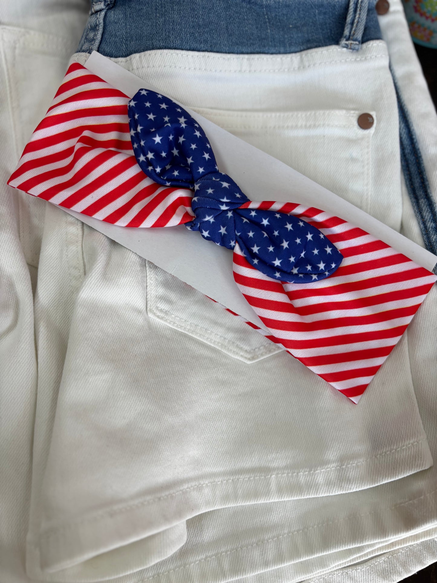 Star Spangled Headband Wrap (WHOLESALE)-RTS