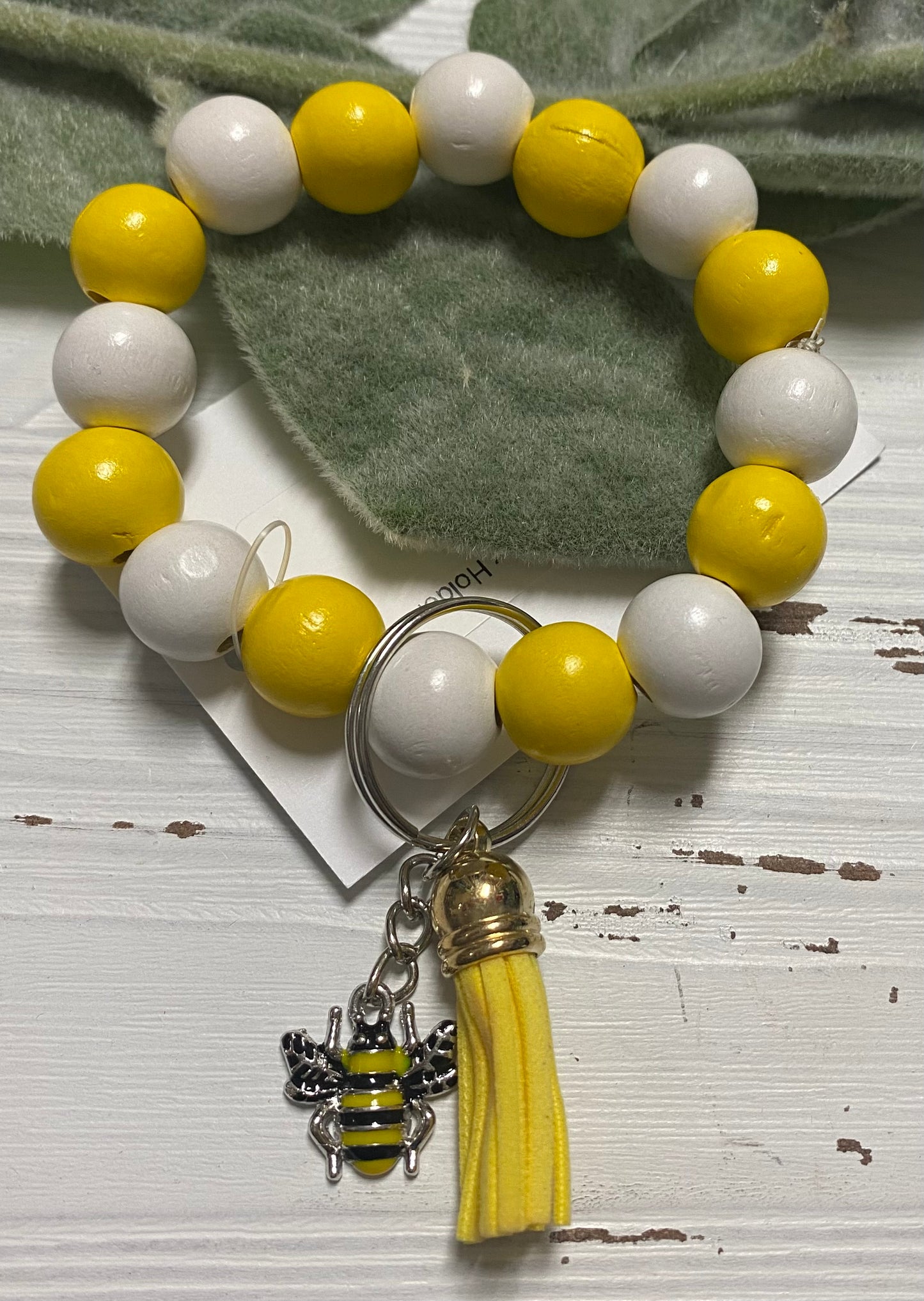 Beaded Bangle Key Holders