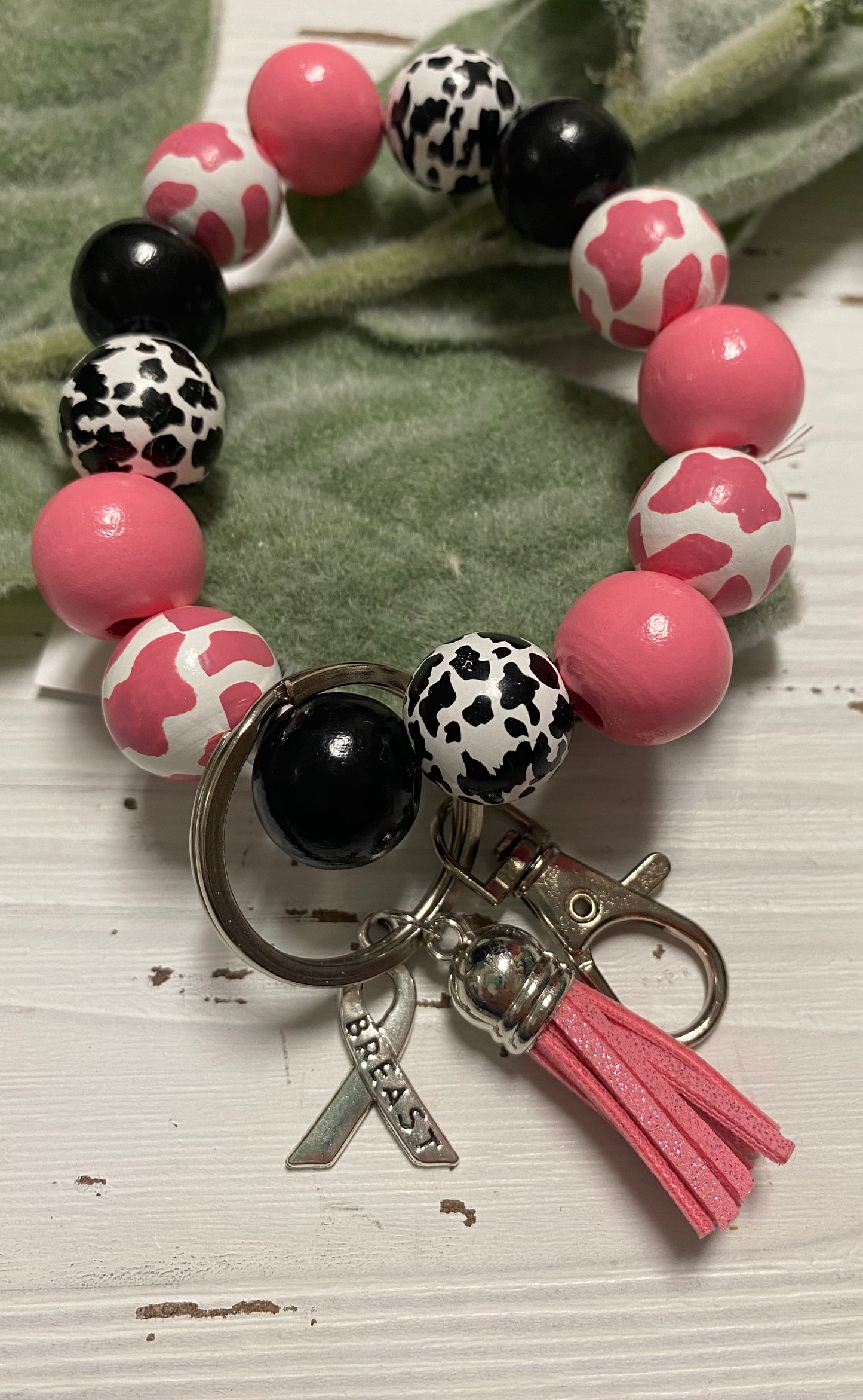 Beaded Bangle Key Holders