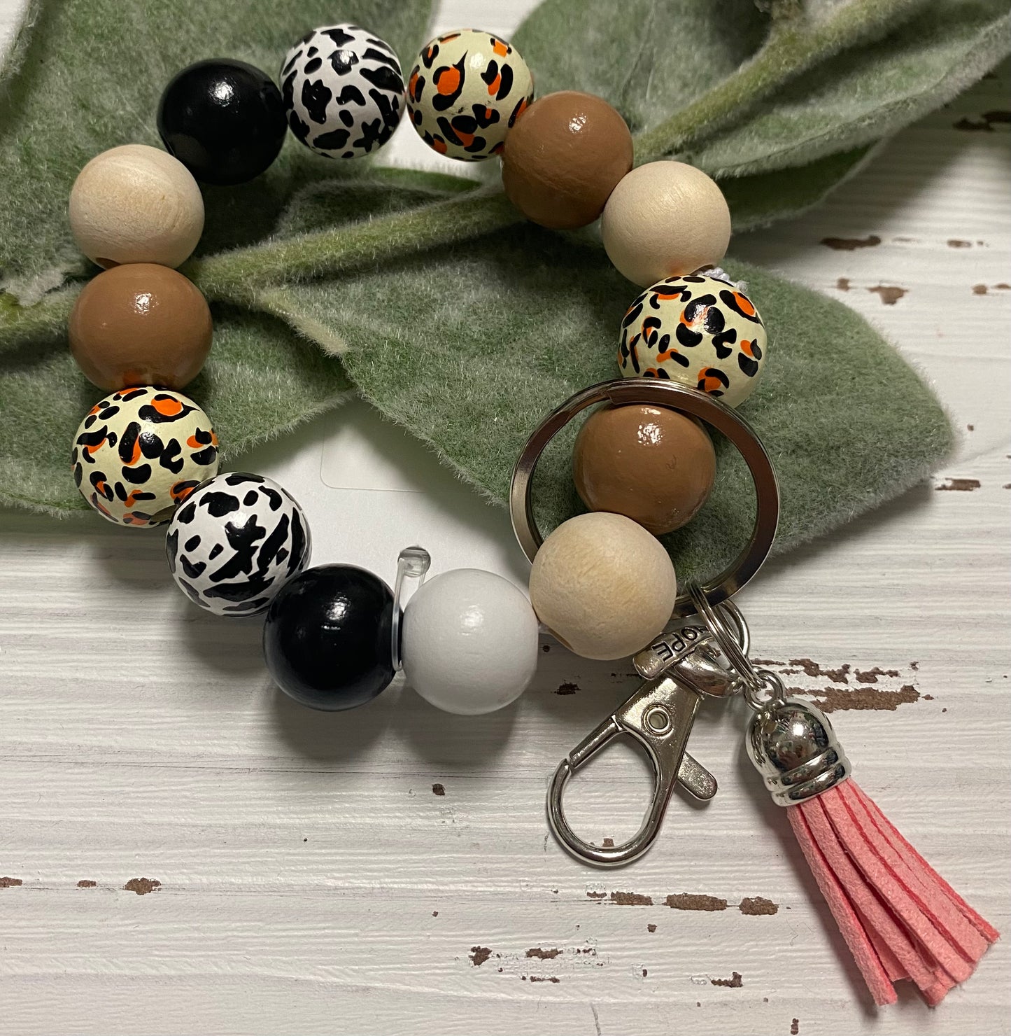 Beaded Bangle Key Holders
