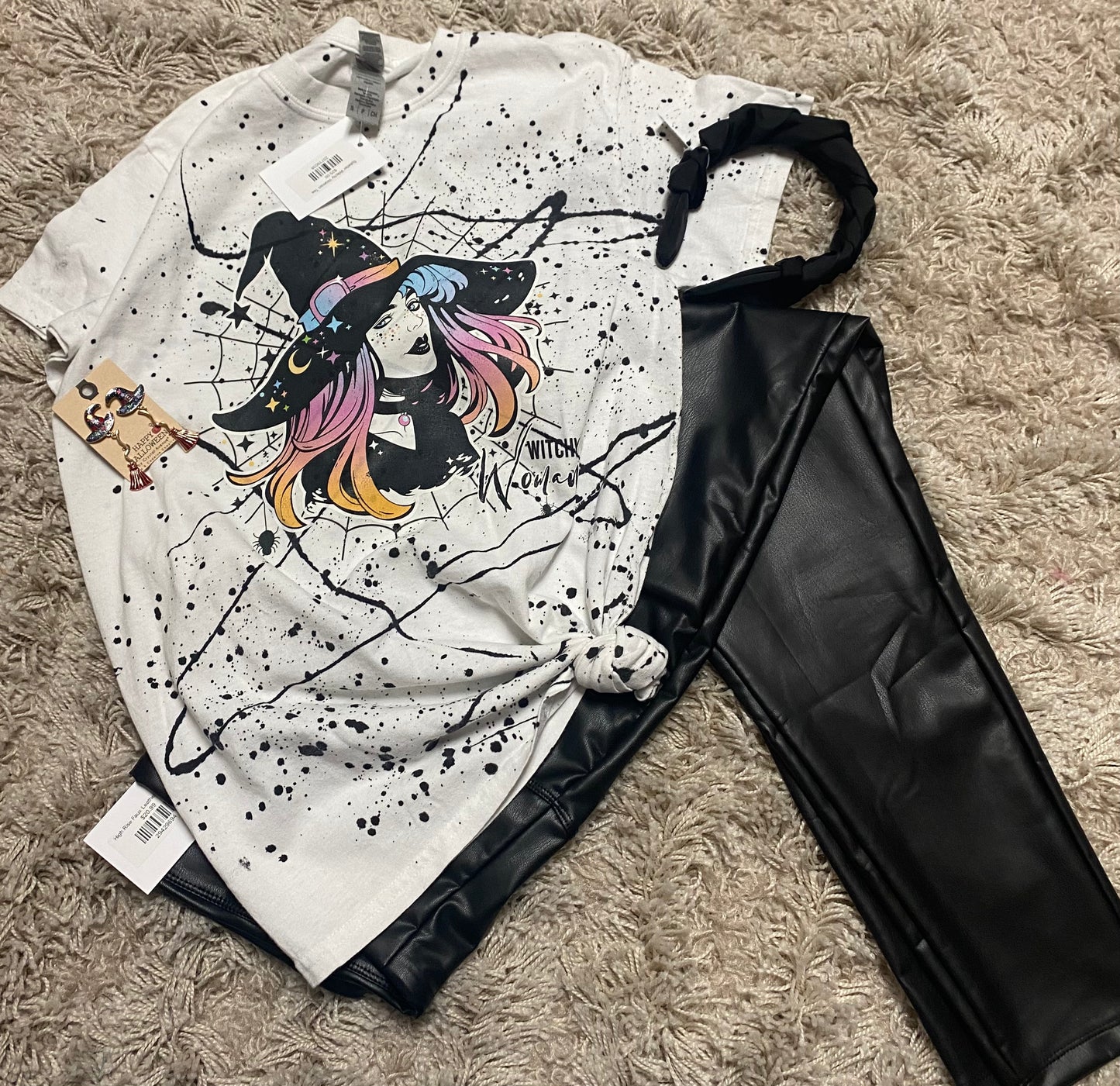 Splatter Witchy Woman Tee