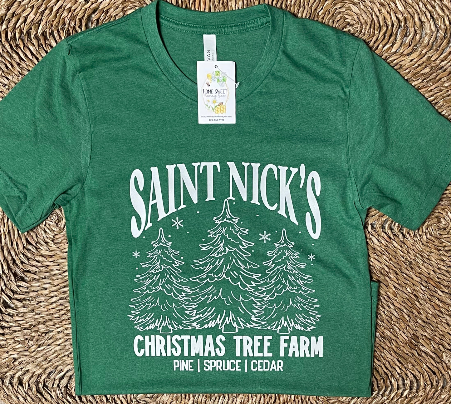 Saint Nicks Crew & Tee