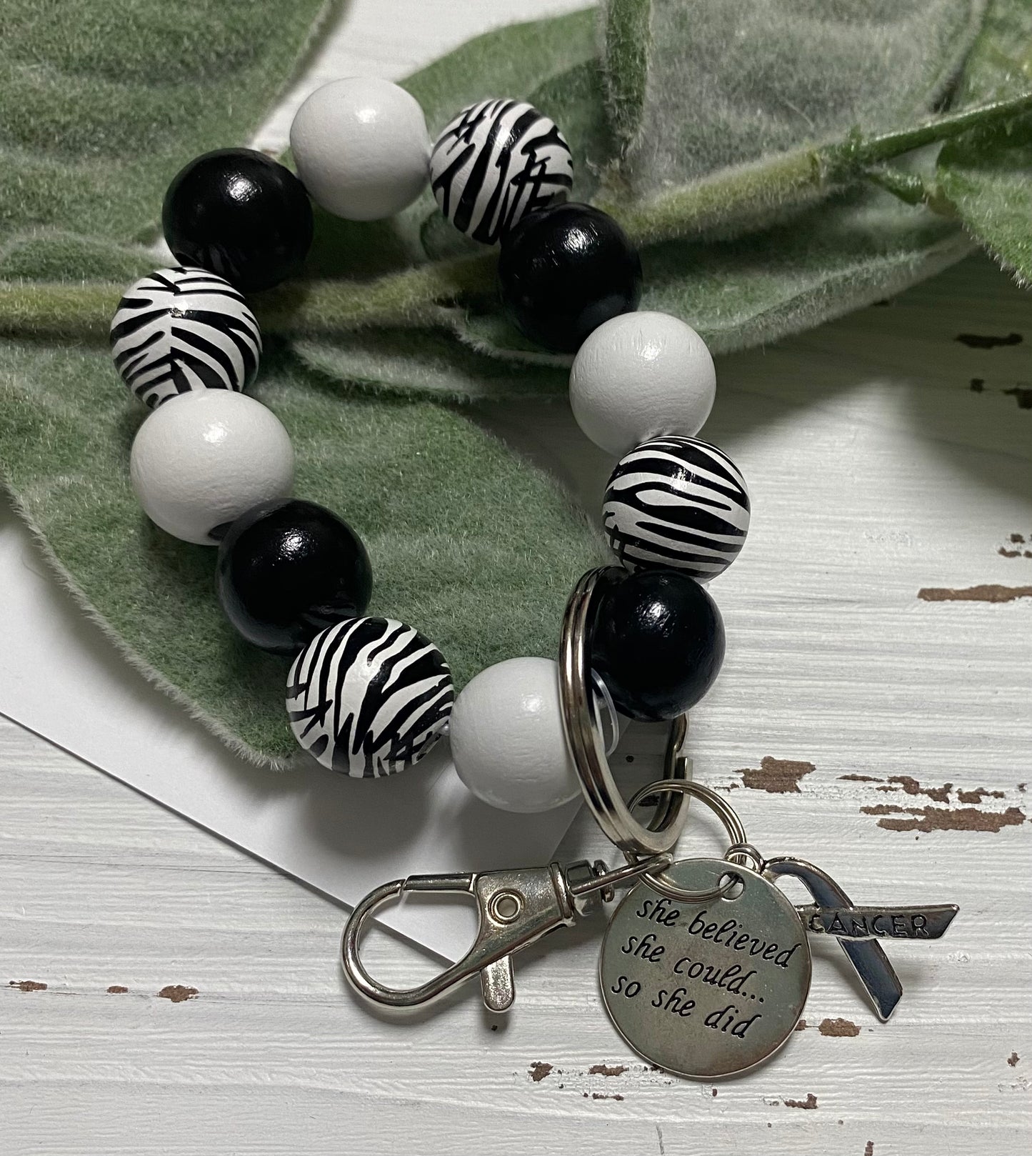 Beaded Bangle Key Holders