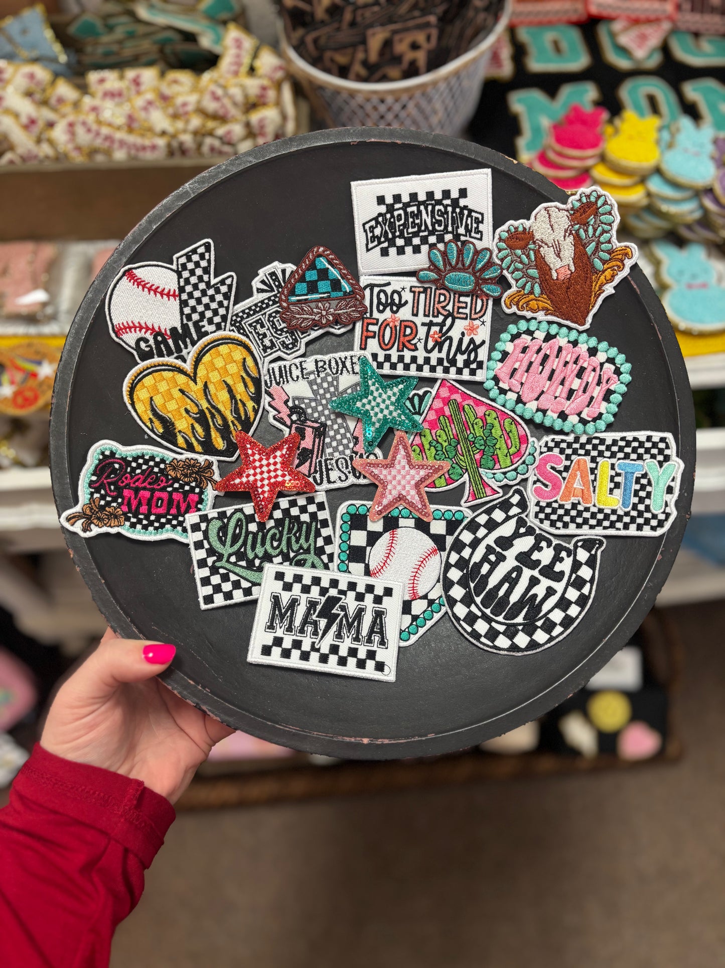All Things Checkered Patches
