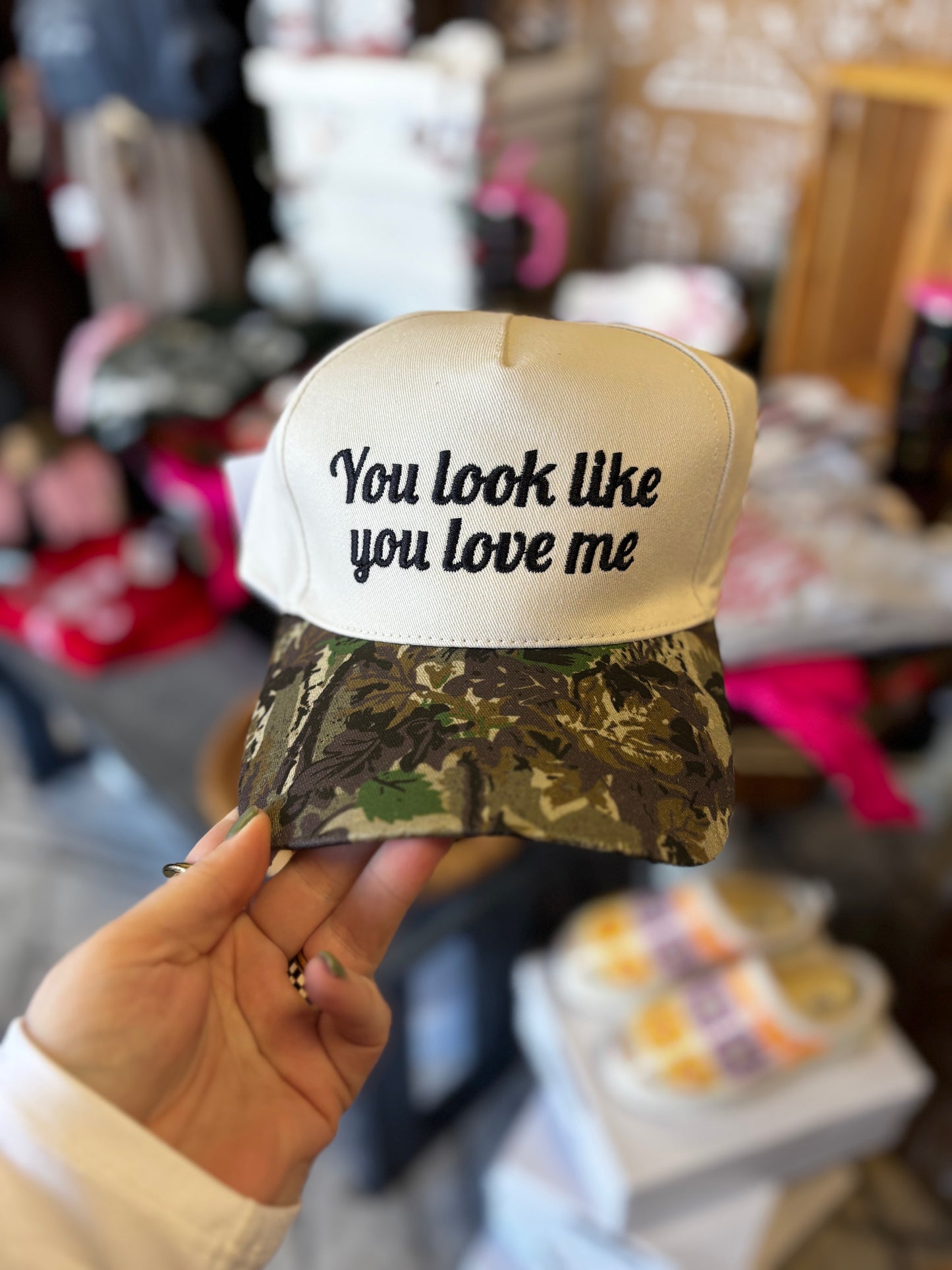 You Look Like You Love Me Trucker Hat