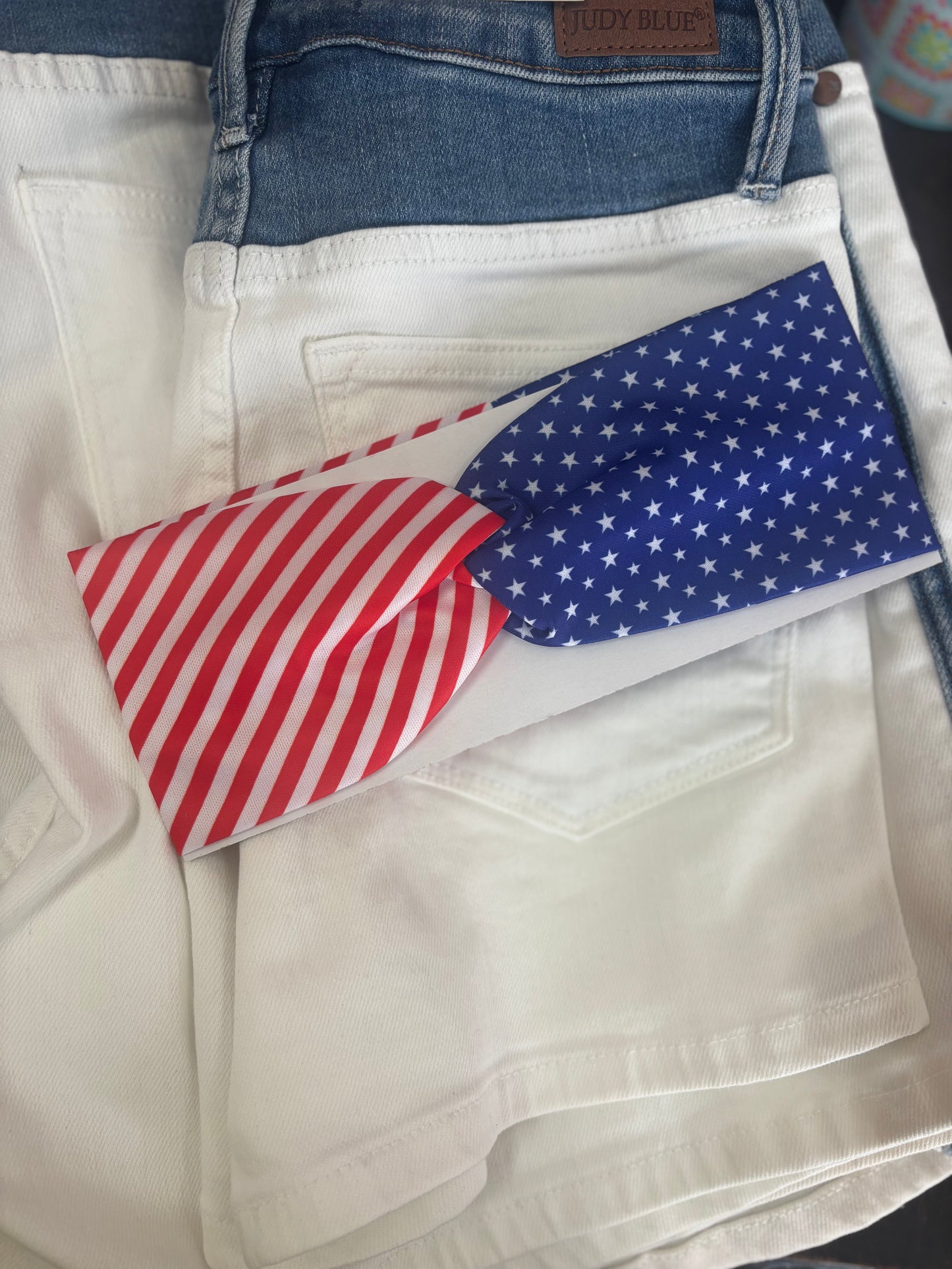 Star Spangled Headband Wrap (WHOLESALE)-RTS
