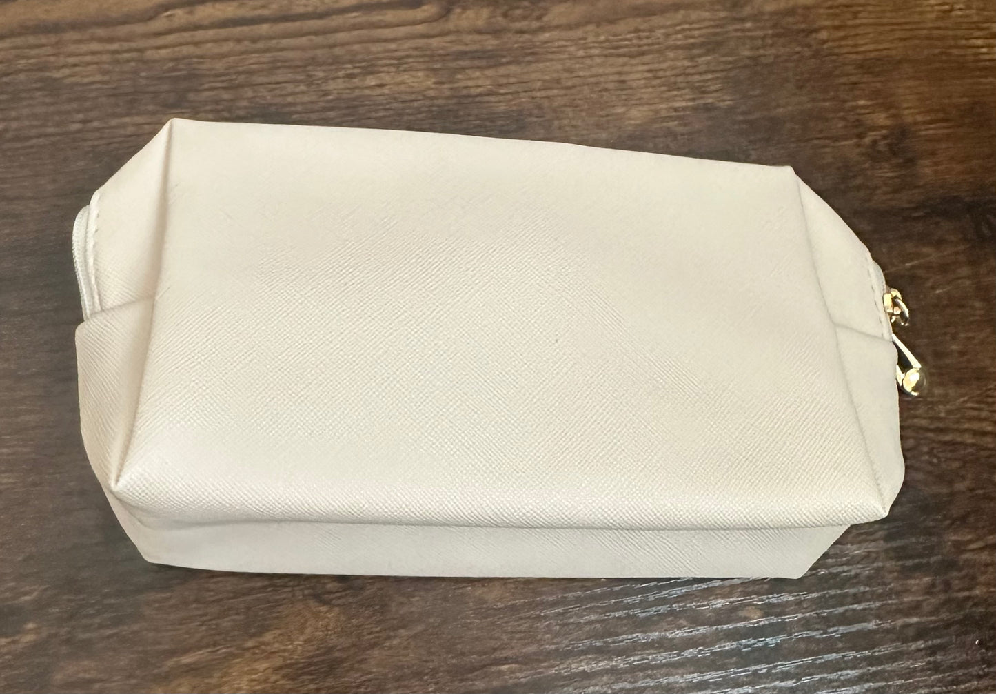 Faux Leather Make up Bag