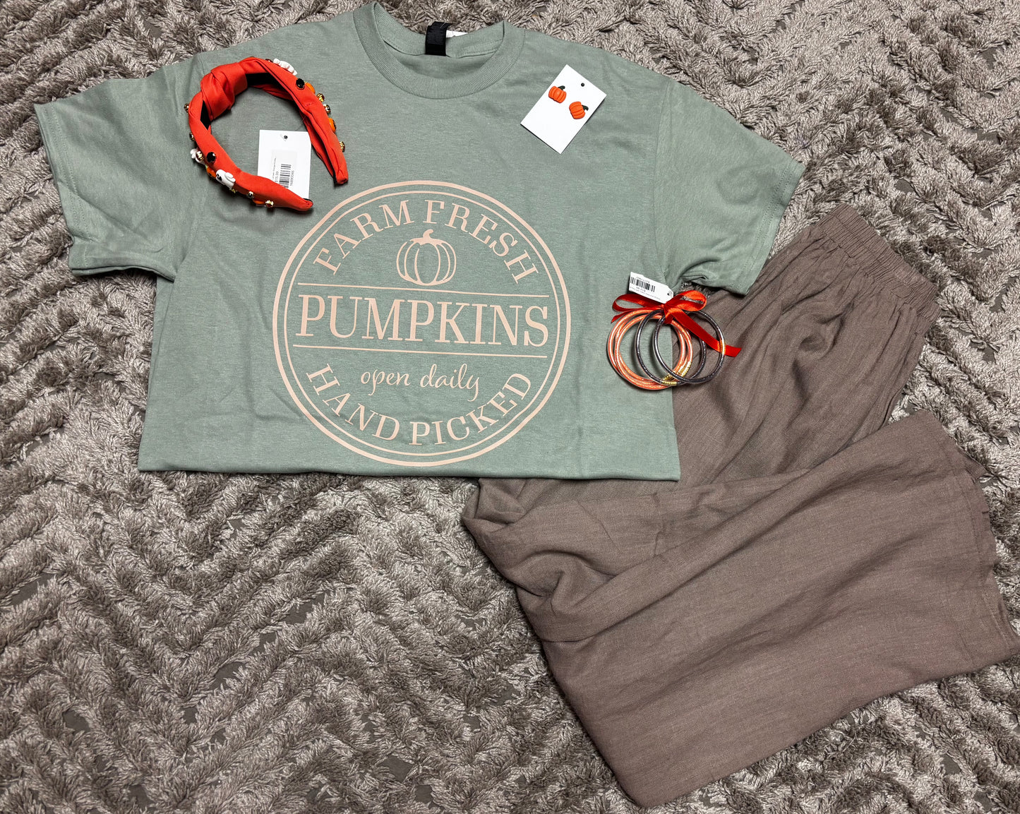 Farm Fresh Hand Picked Pumpkins Tee