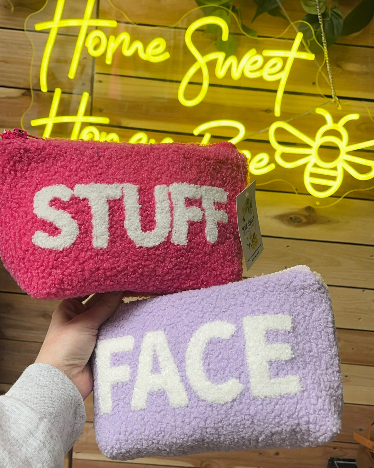 Fluffy Cosmetic Bag
