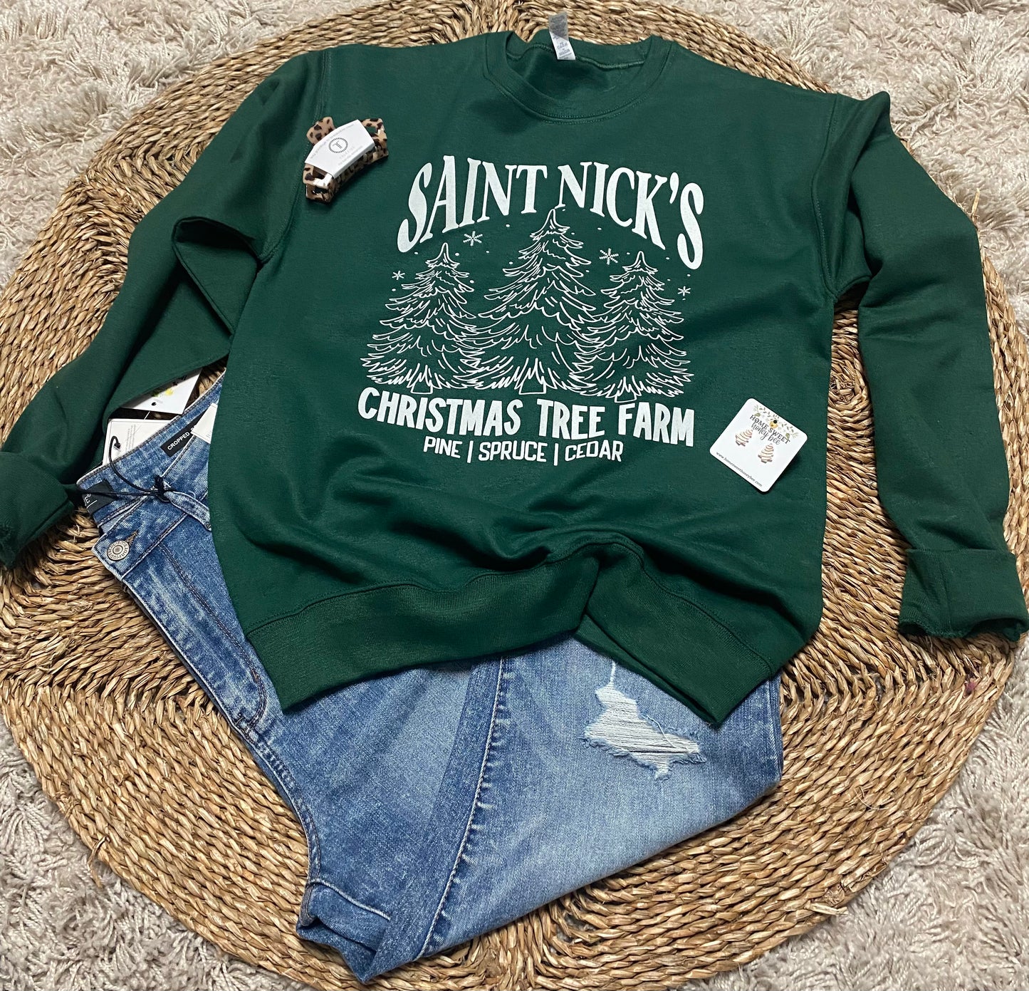Saint Nicks Crew & Tee