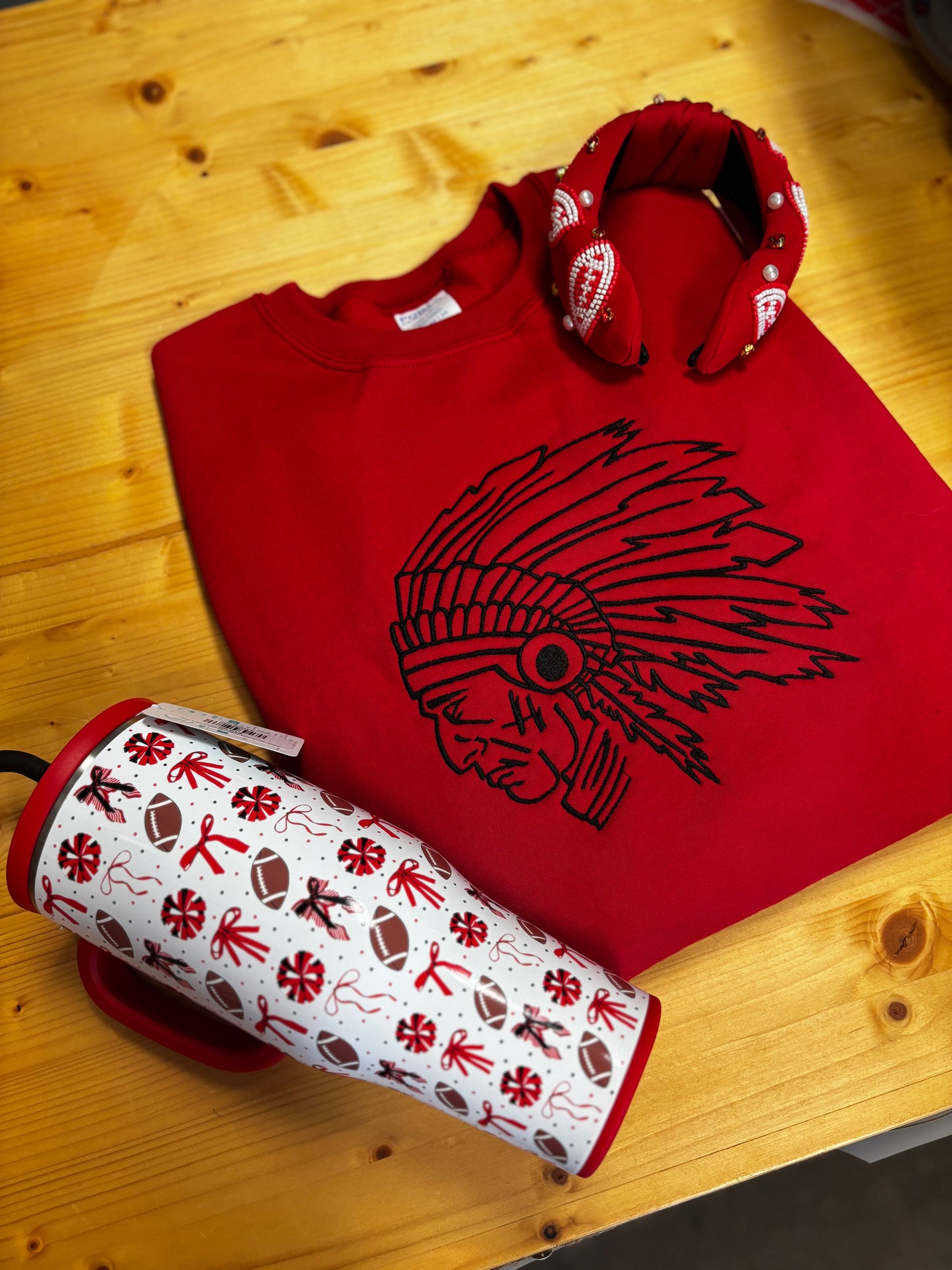 Embroidered Mascot Crew