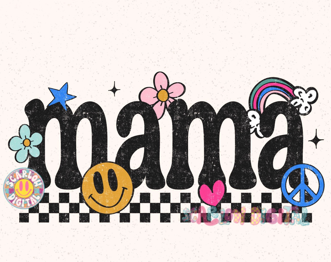 Retro Mama Tee(PREORDER)