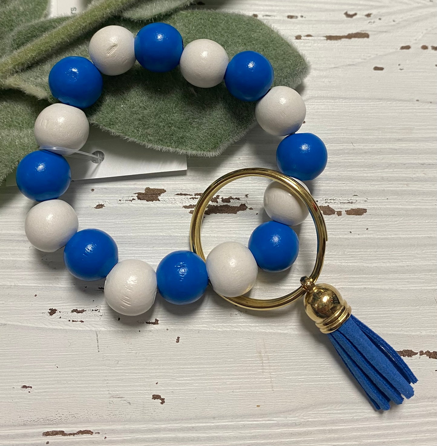 Beaded Bangle Key Holders