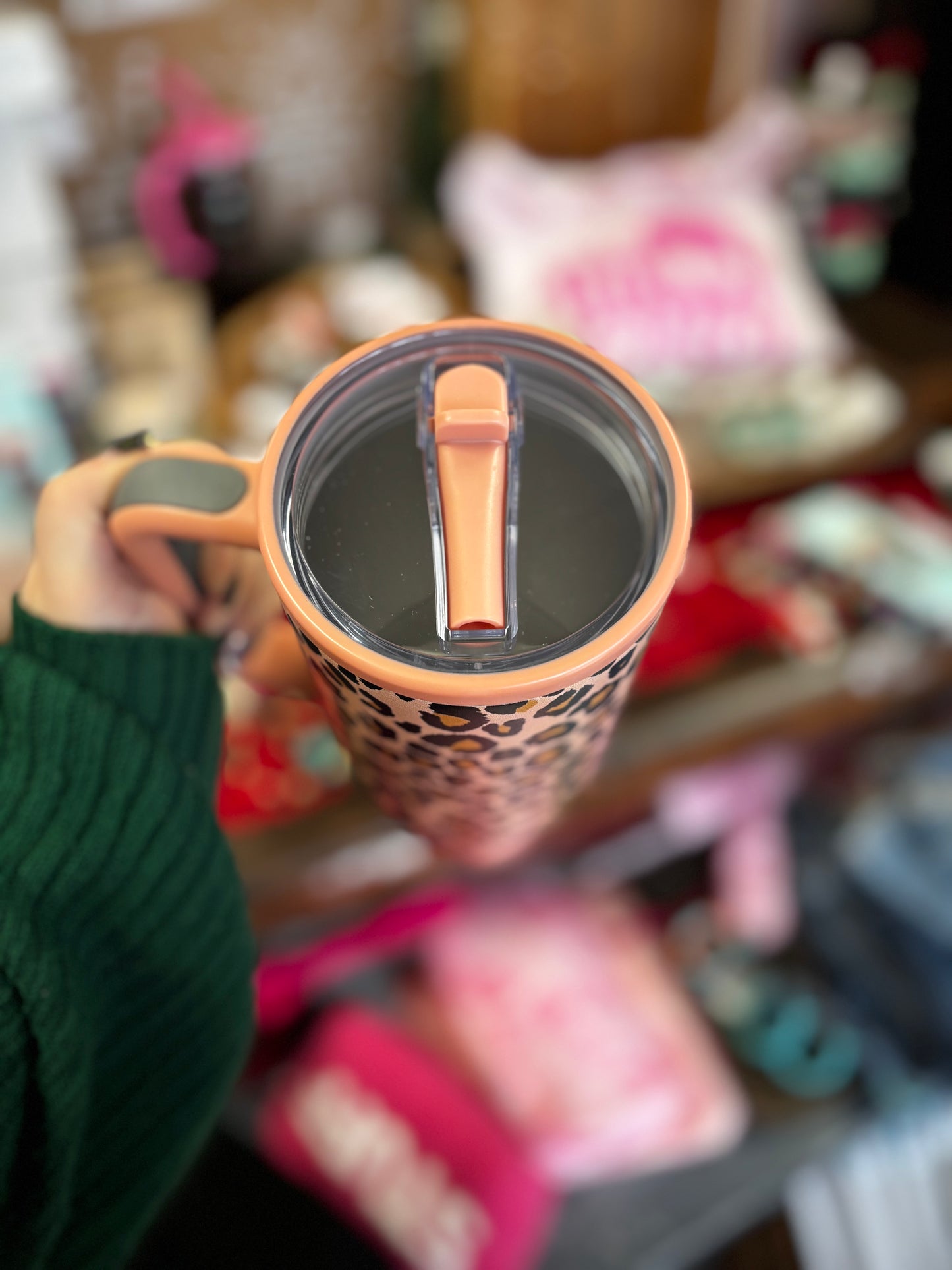 40 oz Cheetah Stainless Steel Tumbler