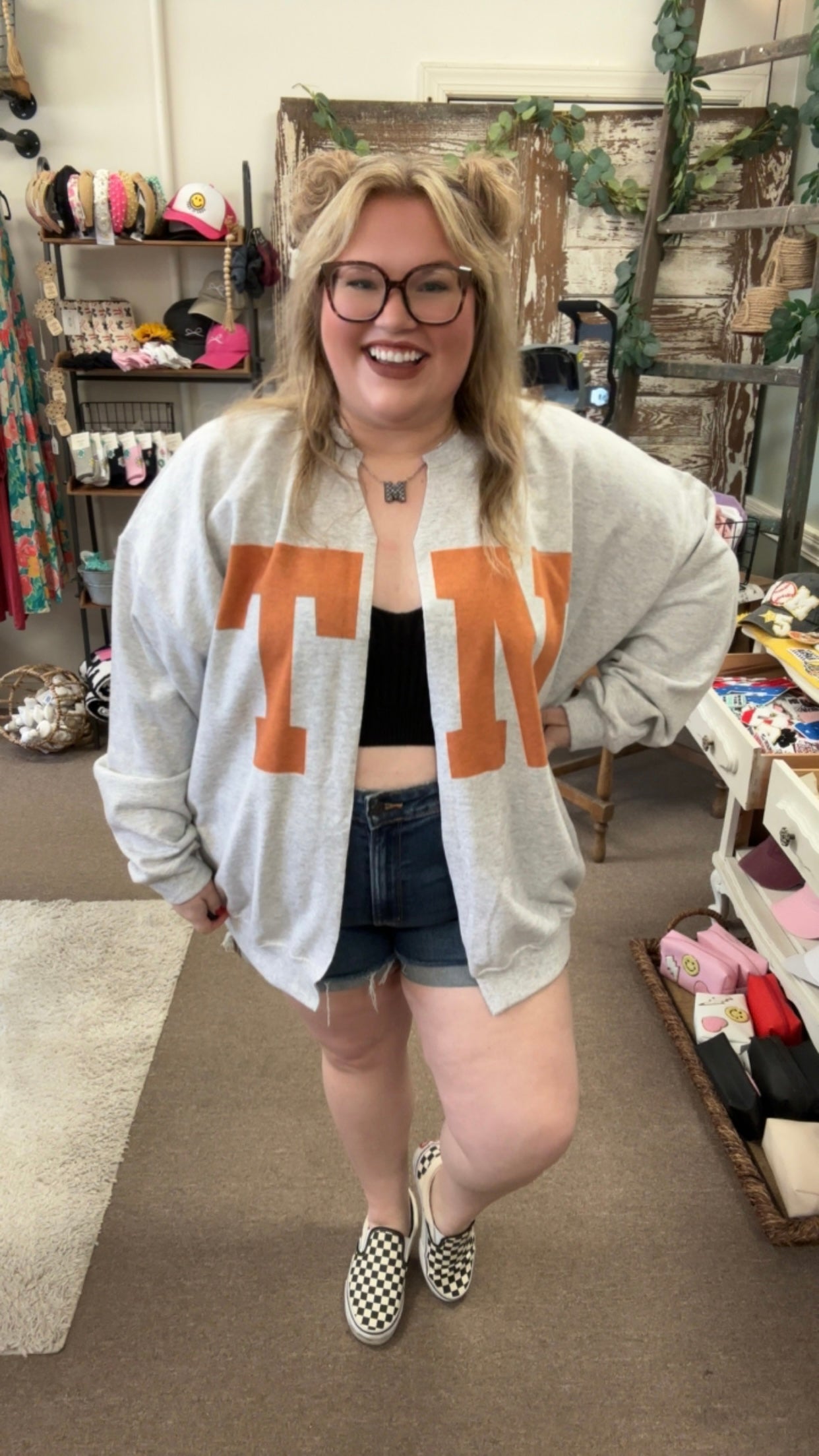 TN Open Sweatshirt Cardigan