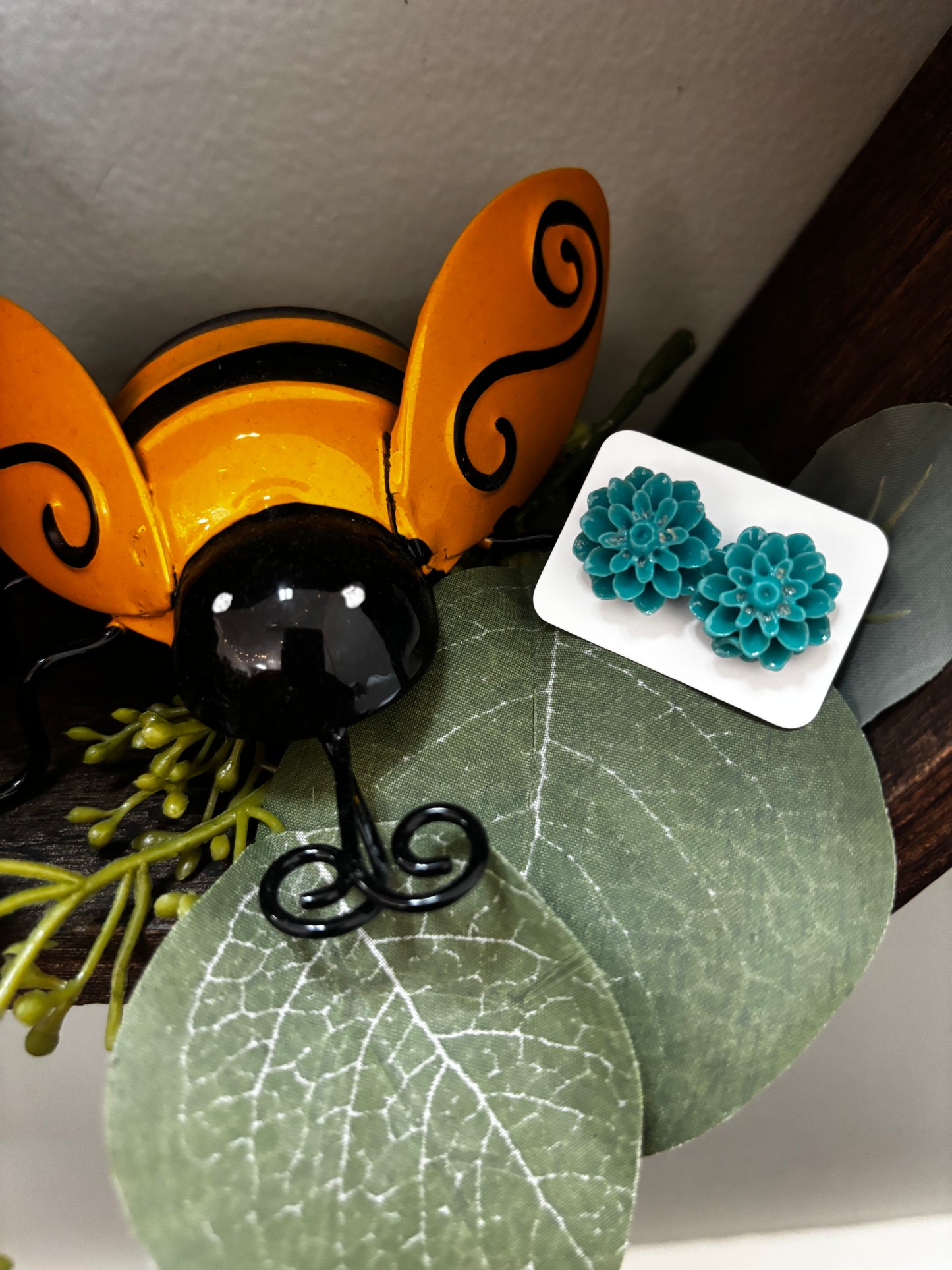 Floral Stud Earrings