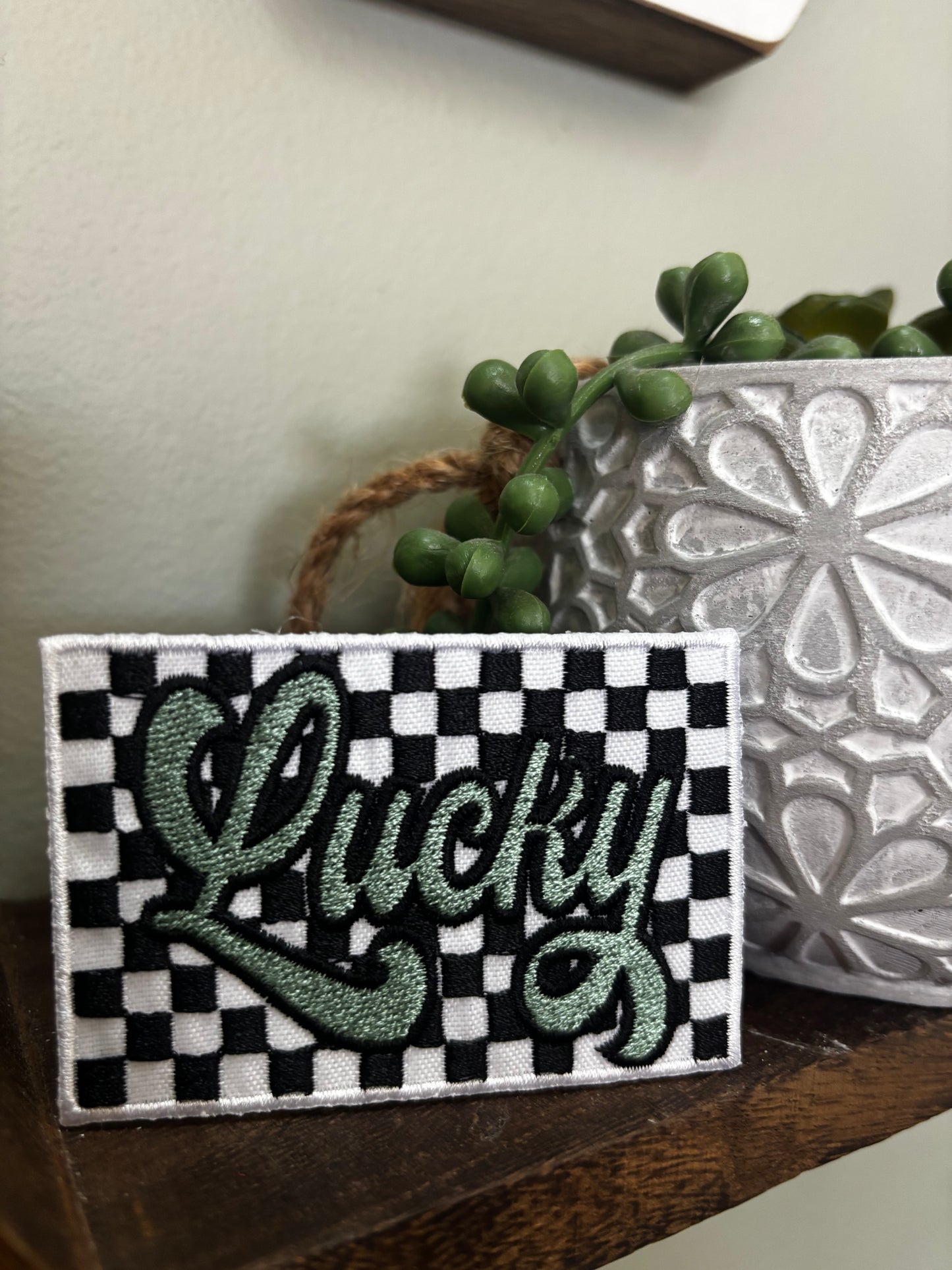 All Things Checkered Patches
