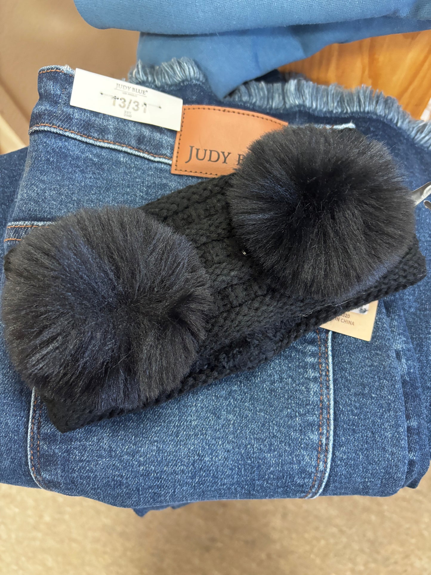 C.C. Kids Headwrap with Poms
