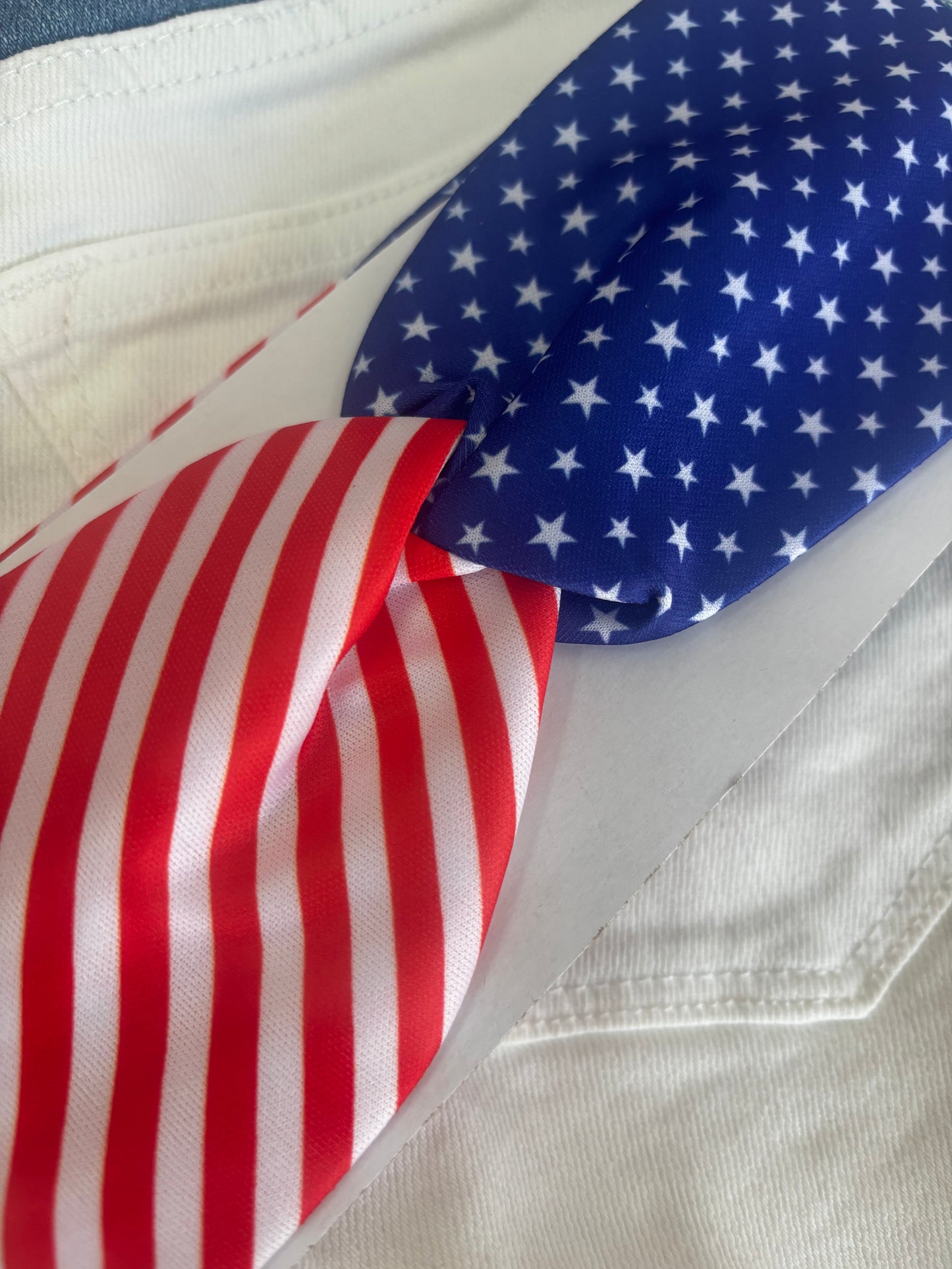 Star Spangled Headband Wrap (WHOLESALE)-RTS