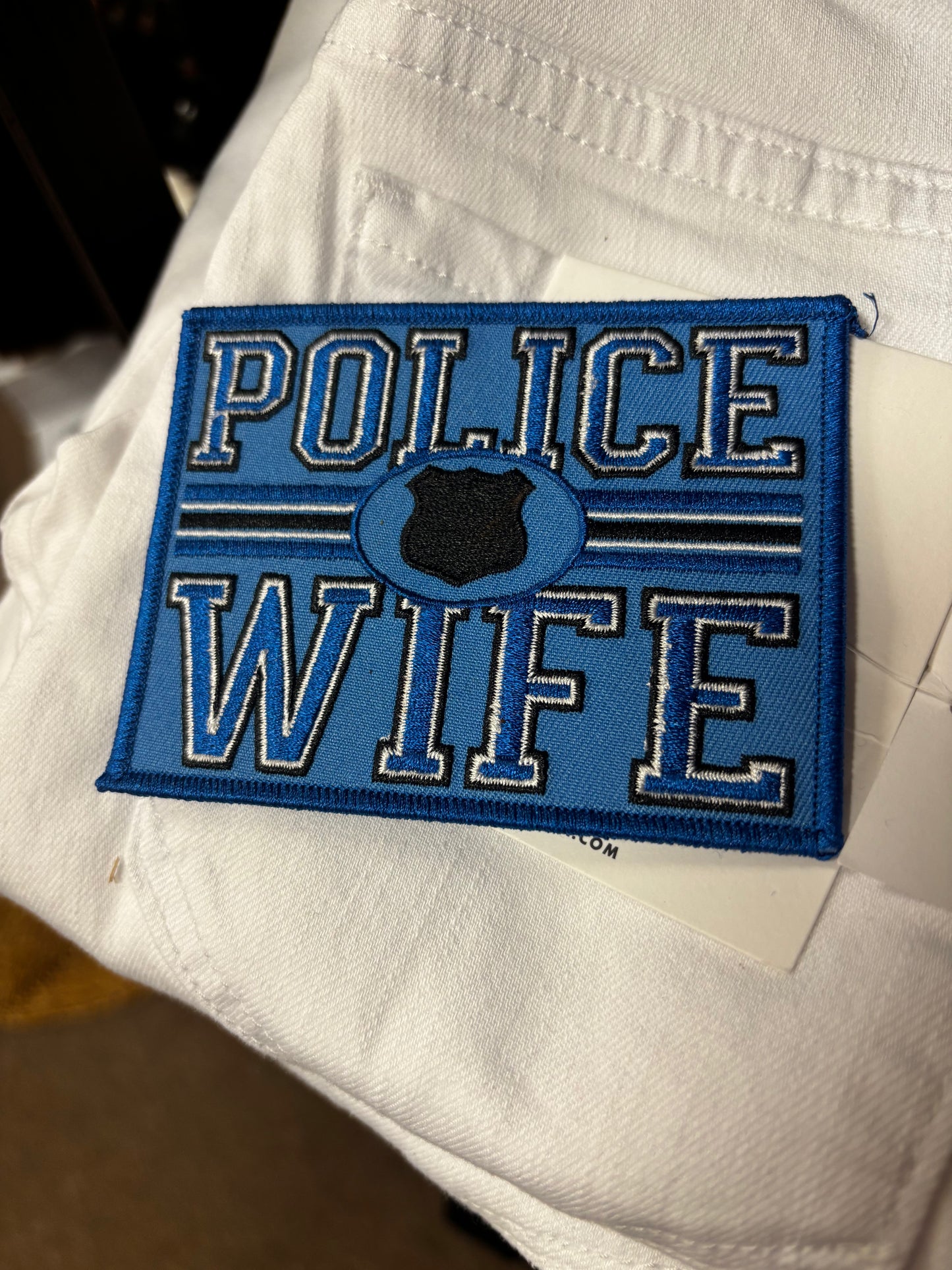 Police Wife Patch