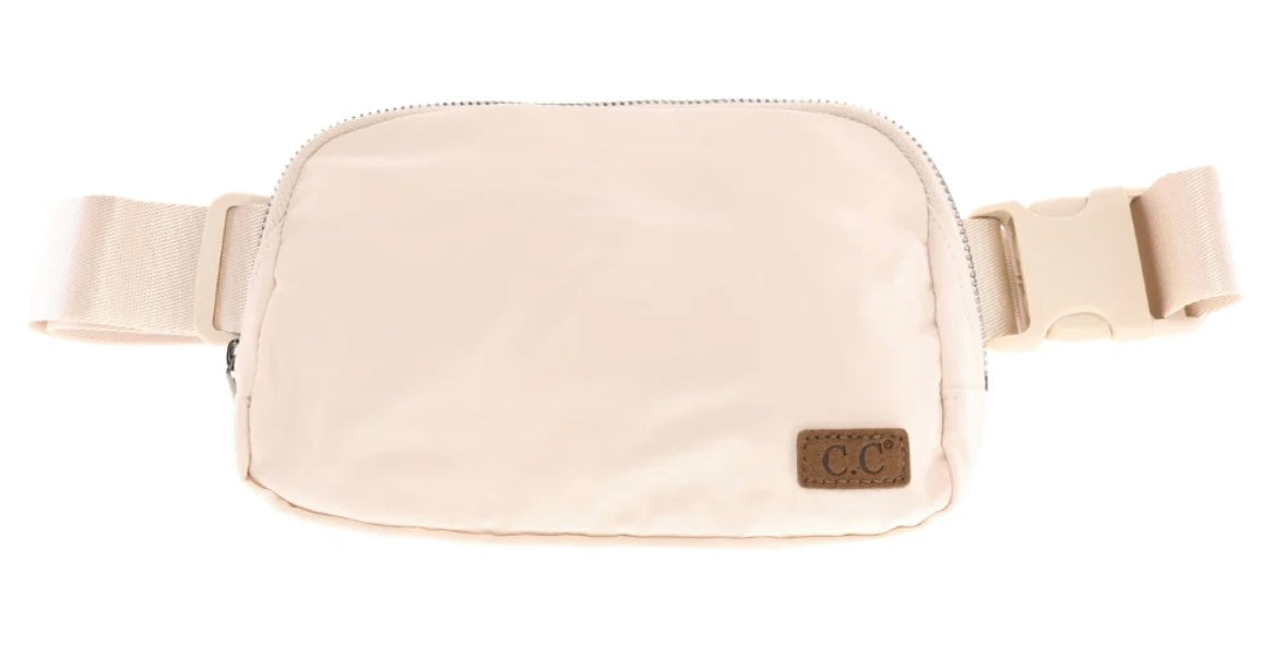 Solid Colored C.C Beanie Belt Bag