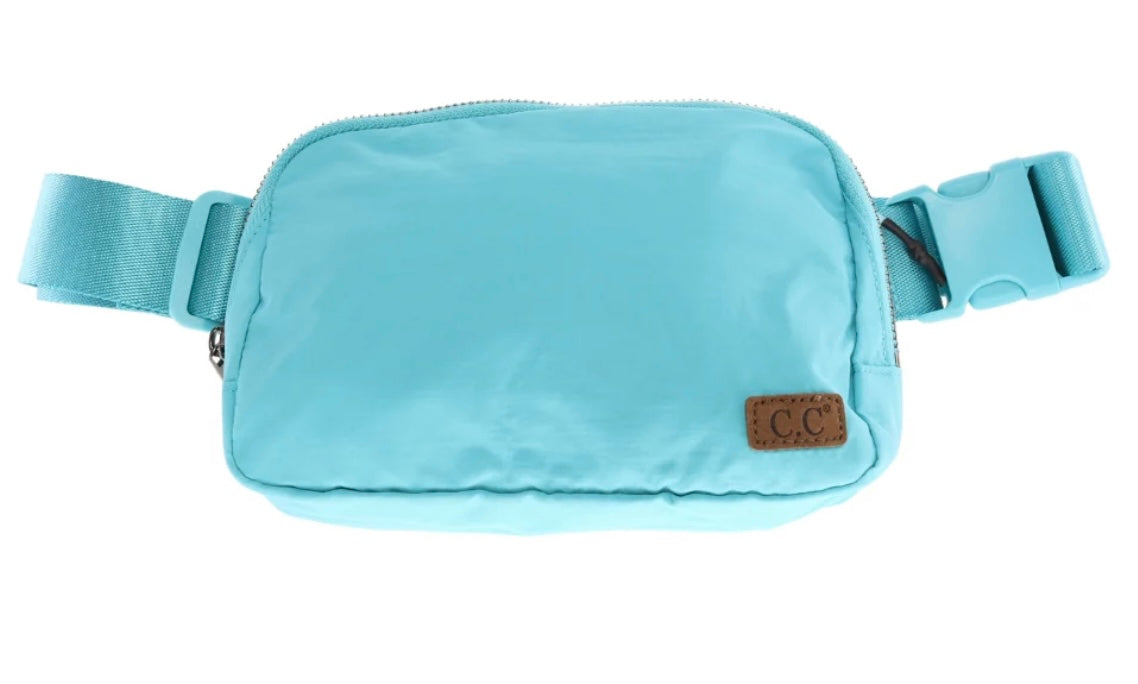 Solid Colored C.C Beanie Belt Bag