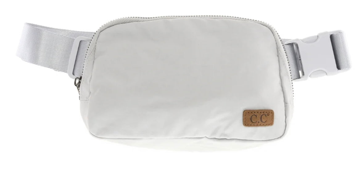 Solid Colored C.C Beanie Belt Bag