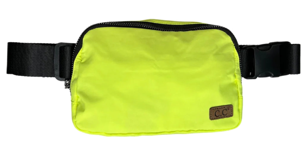 Solid Colored C.C Beanie Belt Bag