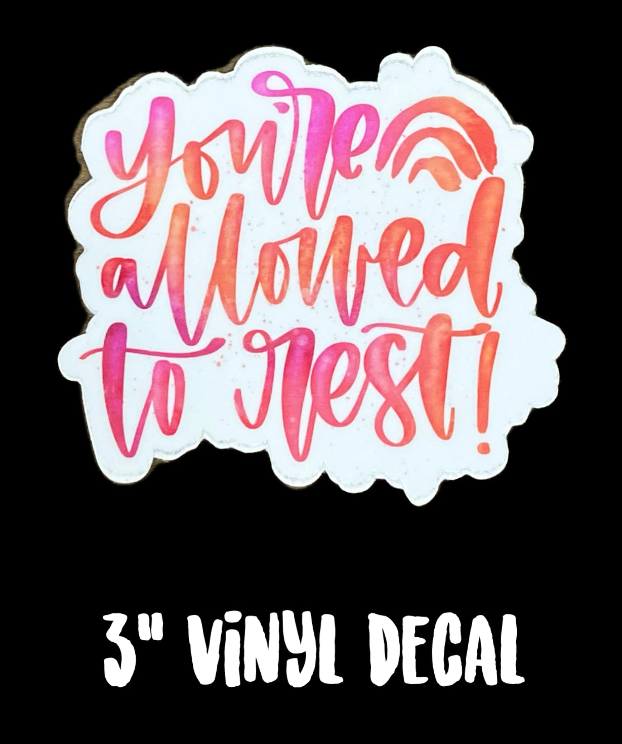 3 Inch Vinyl Decal