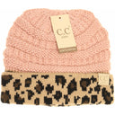 C.C. Kids Beanie Leopard Cuff