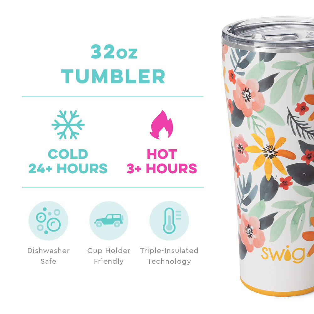 Honey Meadow 32oz SWIG TUMBLER