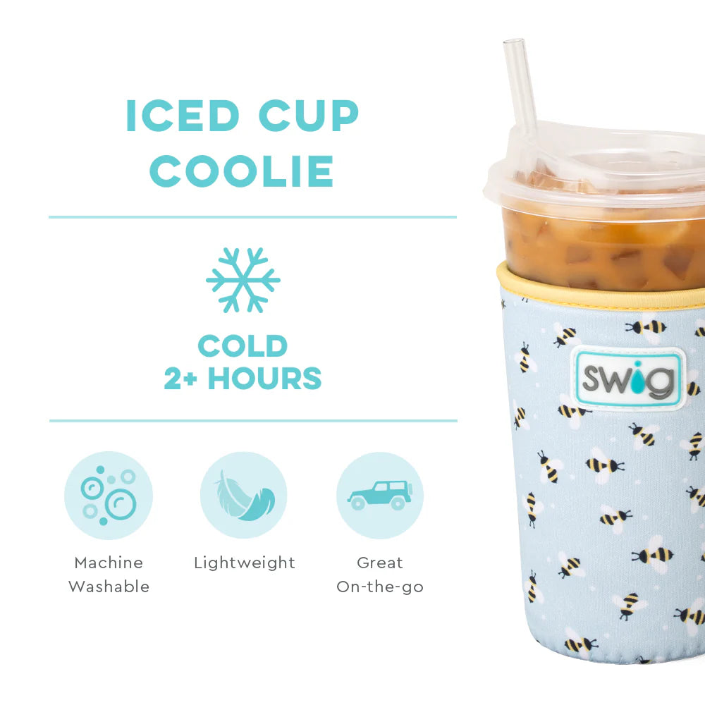 SWIG Busy Bee Medium Iced Cup Coolie