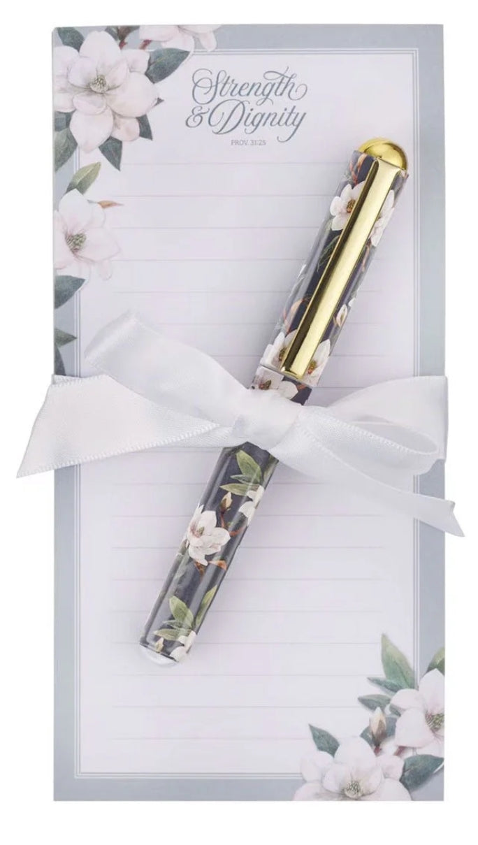 Proverbs 31:25 Magnetic Notepad