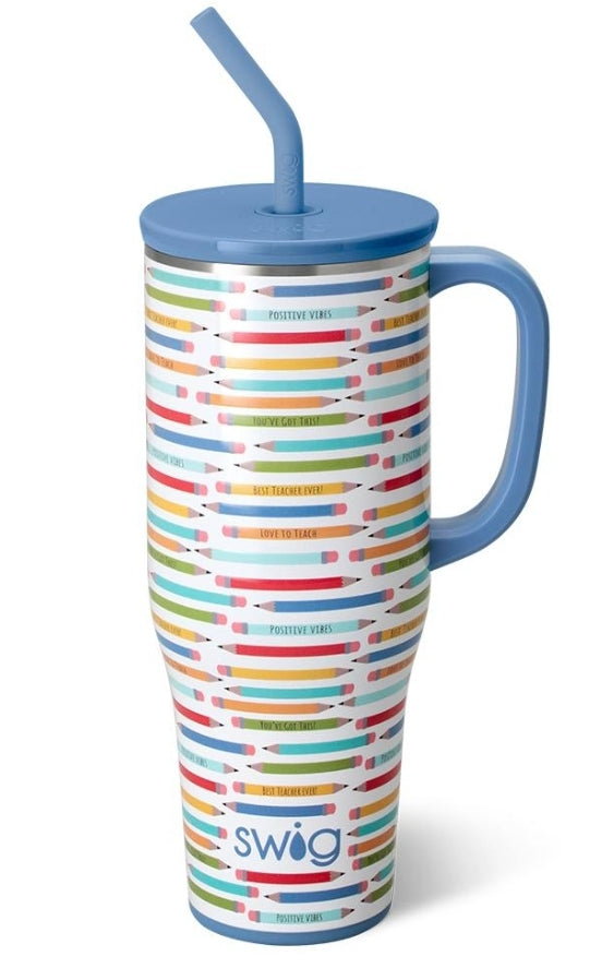 PREORDER! ETA MID/END FEBRUARY! SWIG Teacher Life 40oz Mega Swig