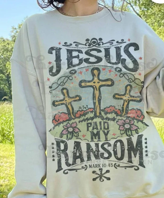 Jesus Paid My Ransom(PREORDER) WHOLESALE
