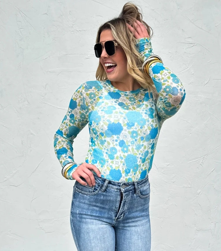 Retro Mesh Top