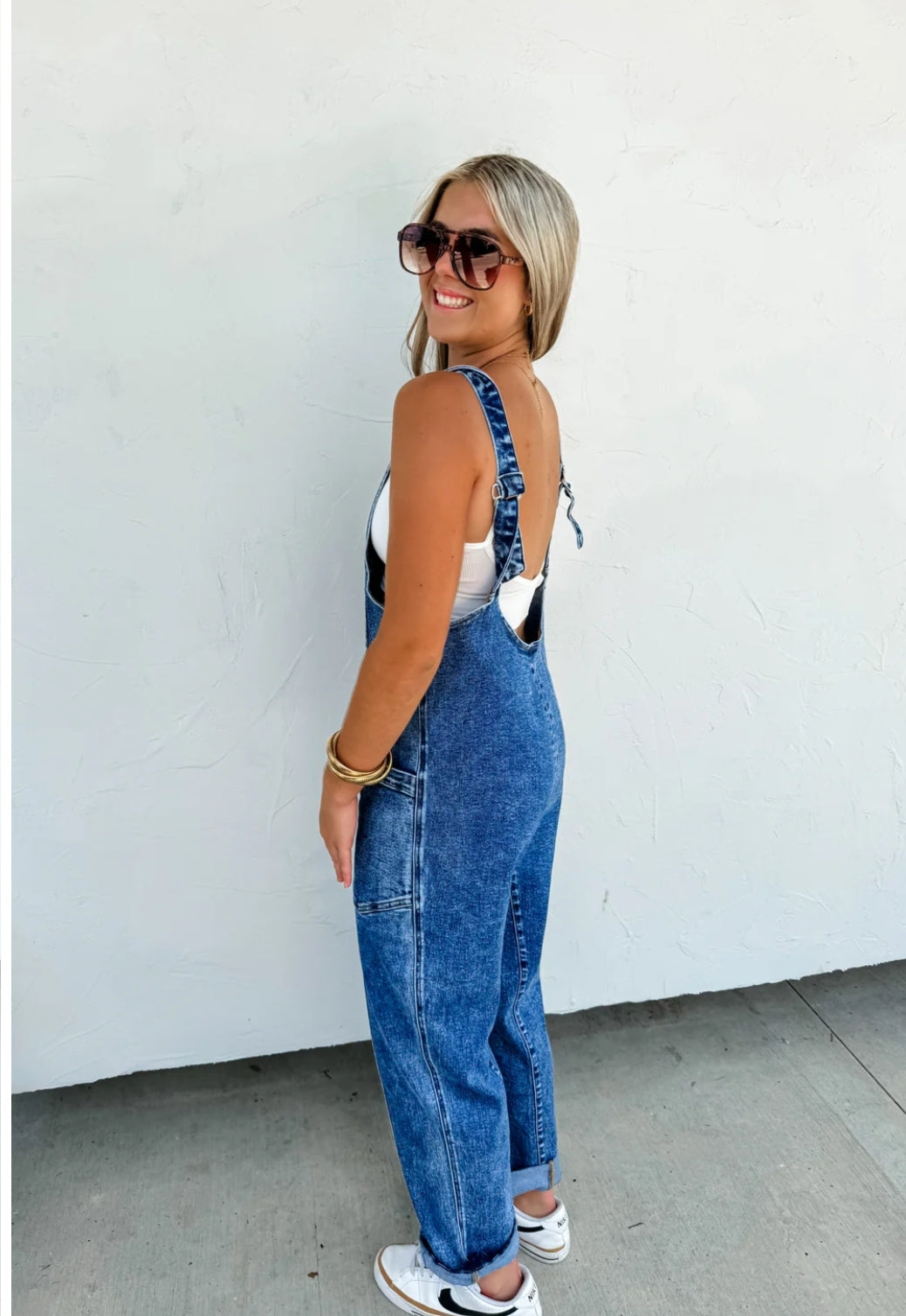 Denim Romper Overalls
