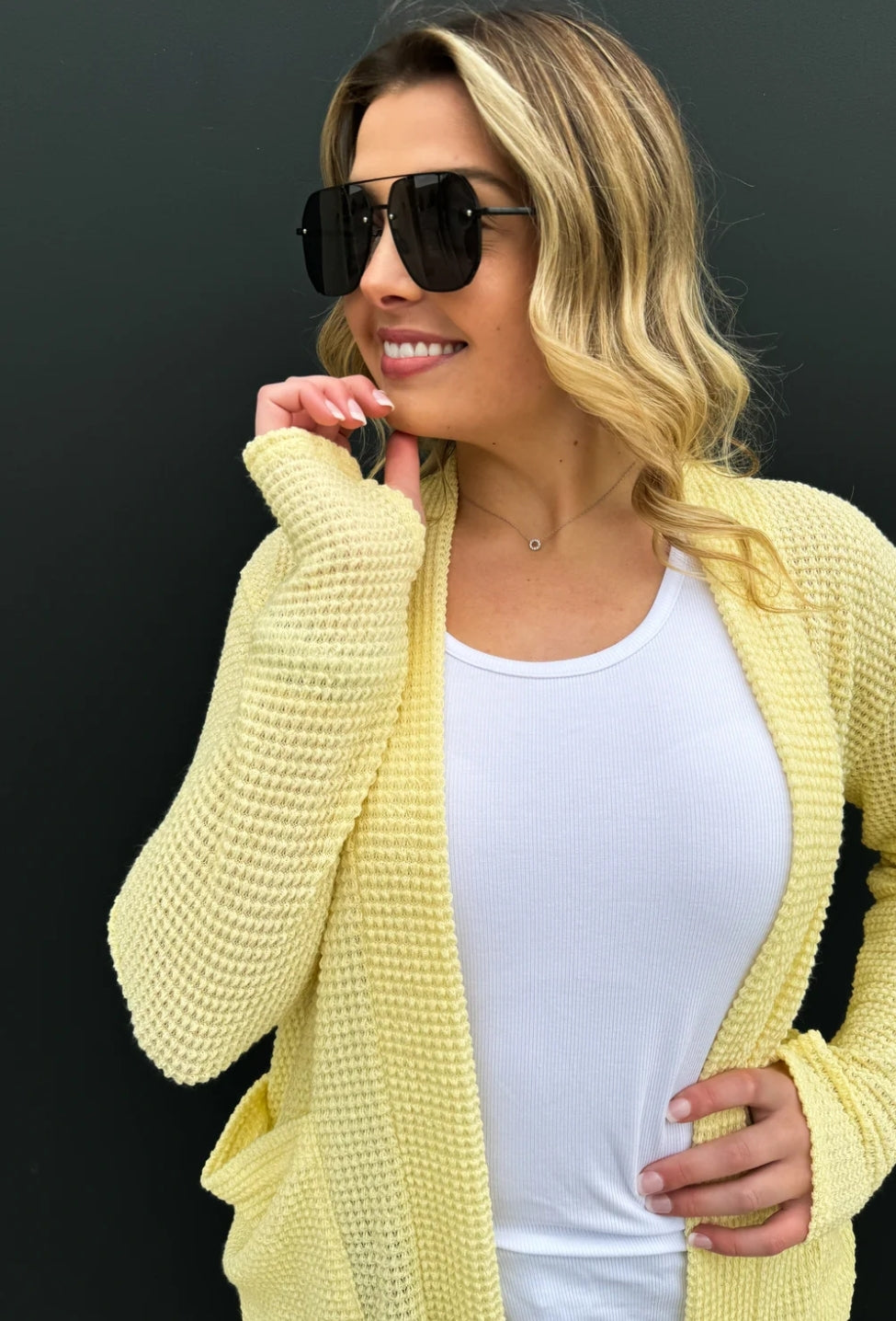 Pastel Thumbhole Cardigan