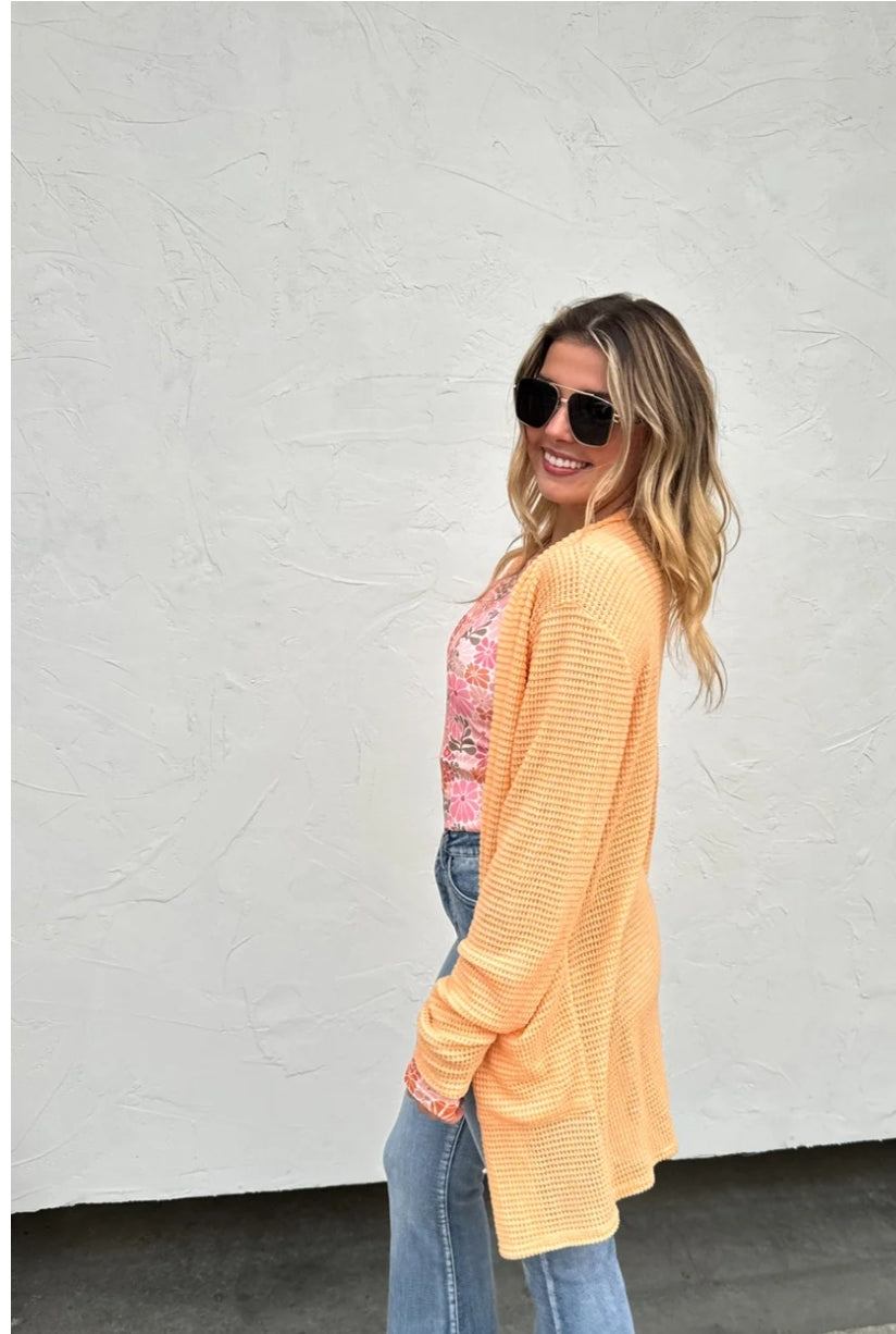 Pastel Thumbhole Cardigan