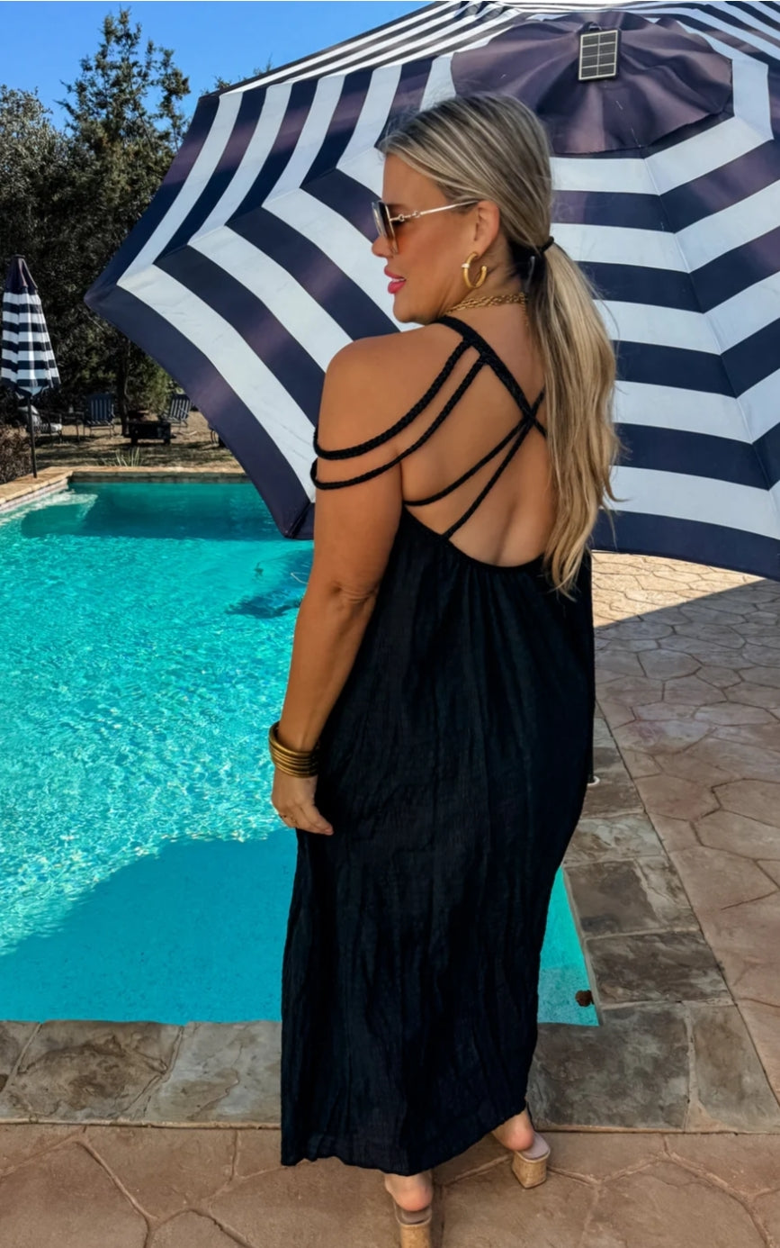 CIAO BELLA STRAPPY DRESS